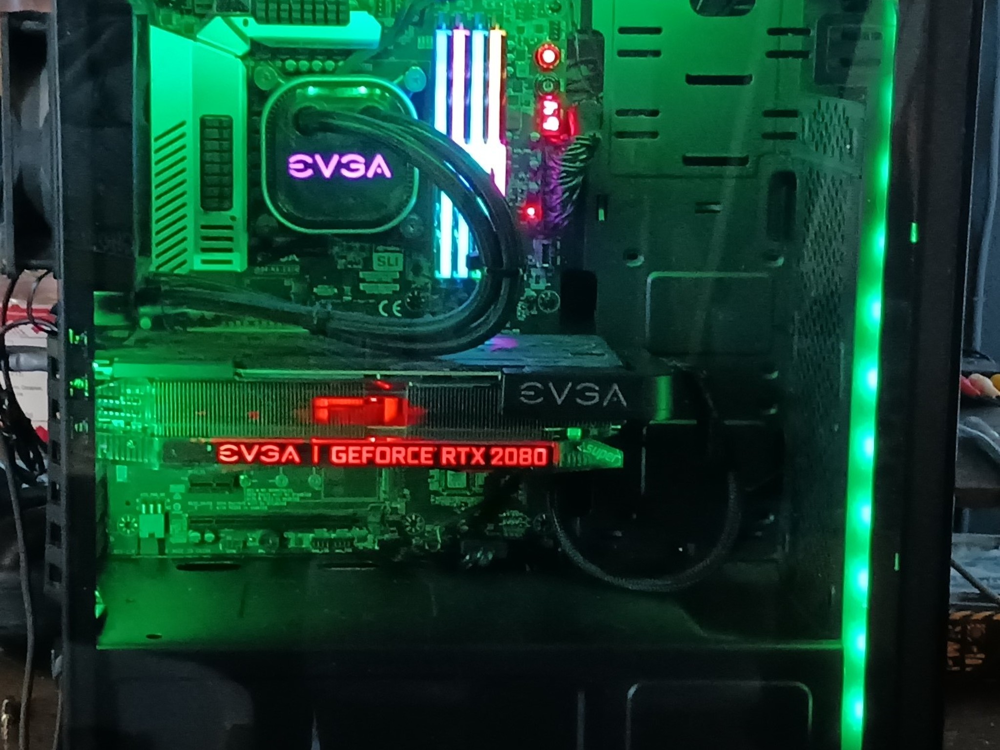EVGA 9700k Z370 Classified EVGA Everything 32GB ram