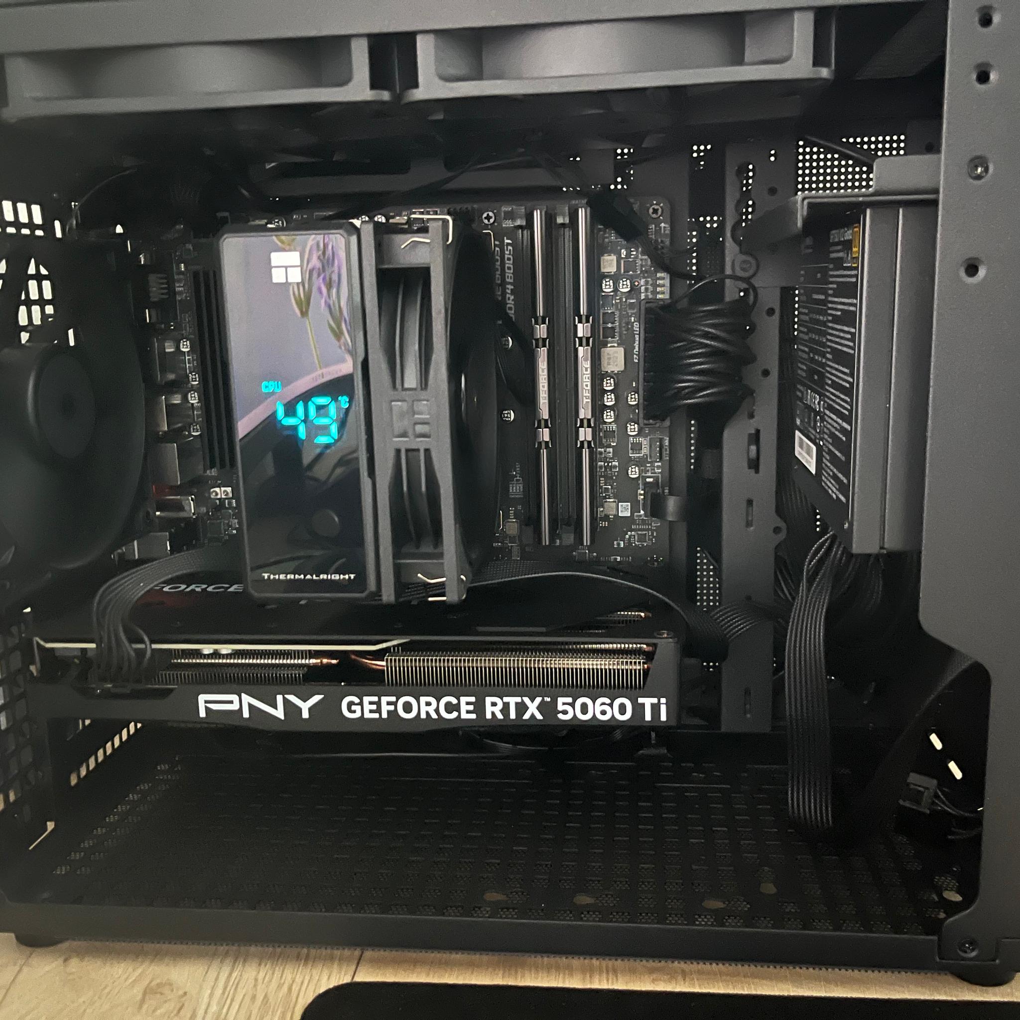 Custom Gaming PC Build- RTX 5060 Ti AMD Ryzen 5 5600x