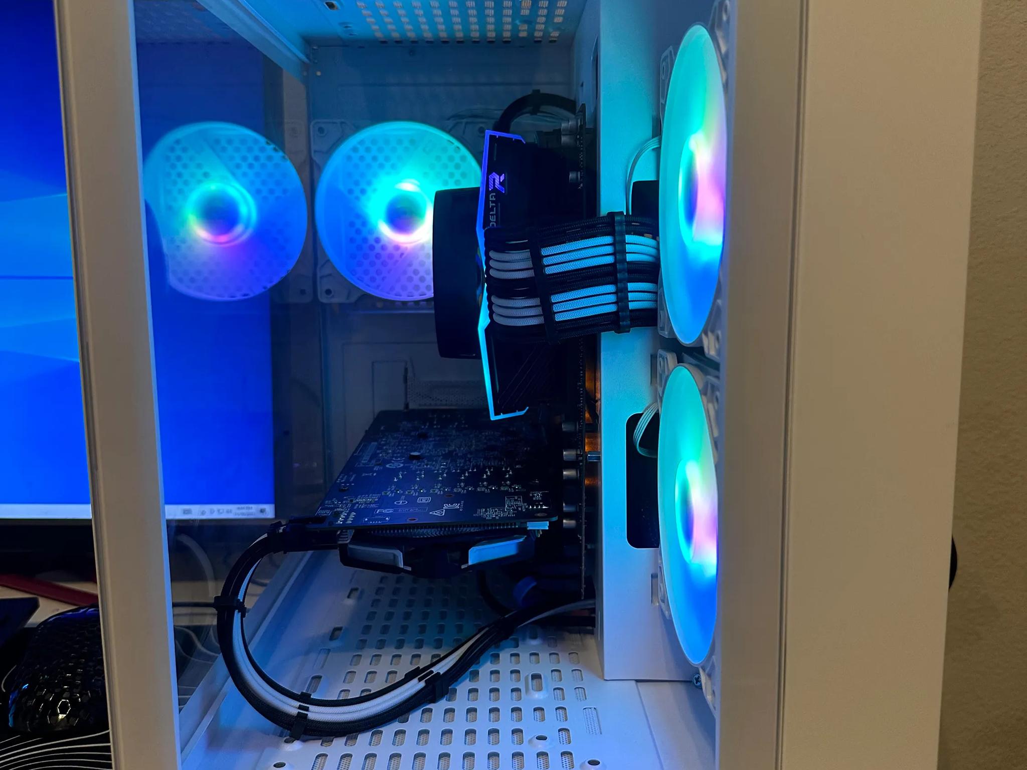 High-Performance Gaming PC - Ryzen 5 2600X, 16GB RAM, RX 580, 500GB NVMe SSD, 1TB HDD