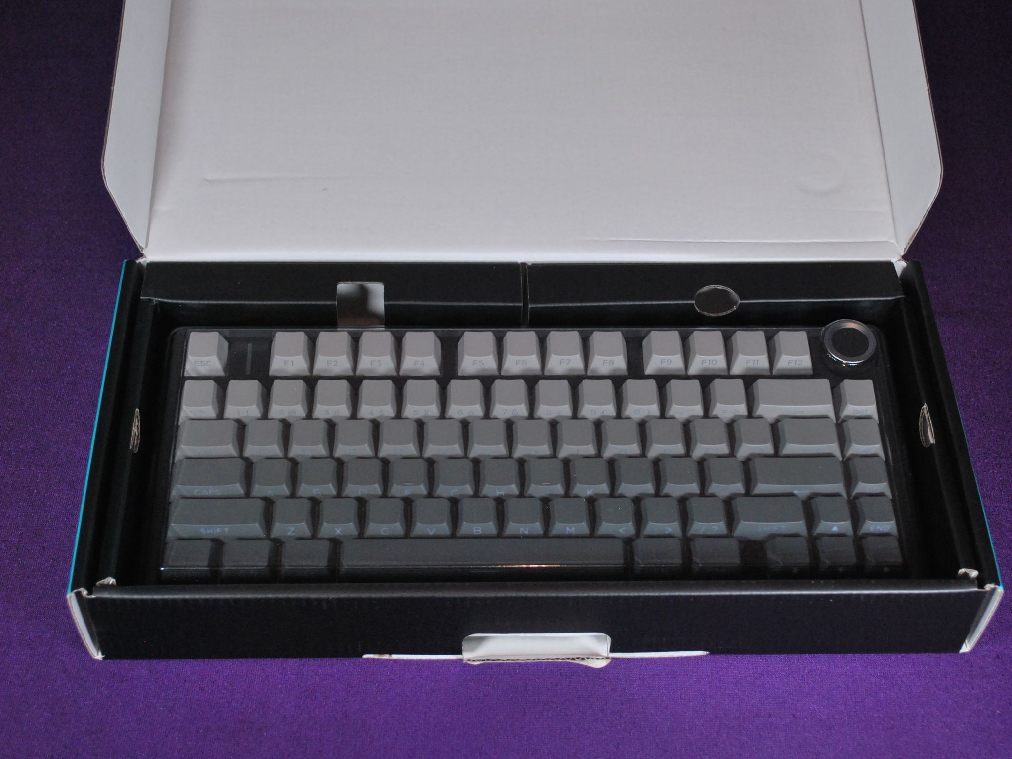 AULA F75 Pro Wireless Mechanical 75%, Pre-lubed Leobog Reaper Switches, with Knob, Hot Swappable