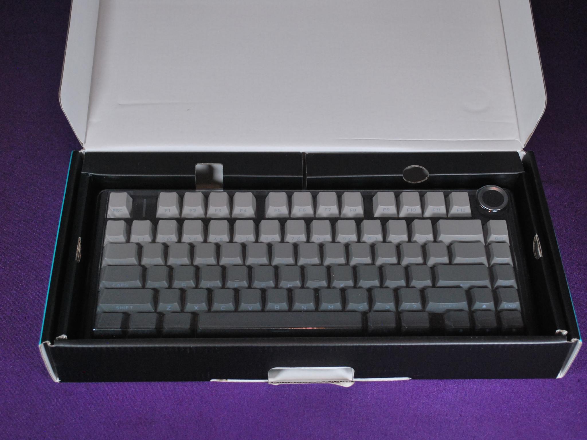 AULA F75 Pro Wireless Mechanical 75%, Pre-lubed Leobog Reaper Switches, with Knob, Hot Swappable