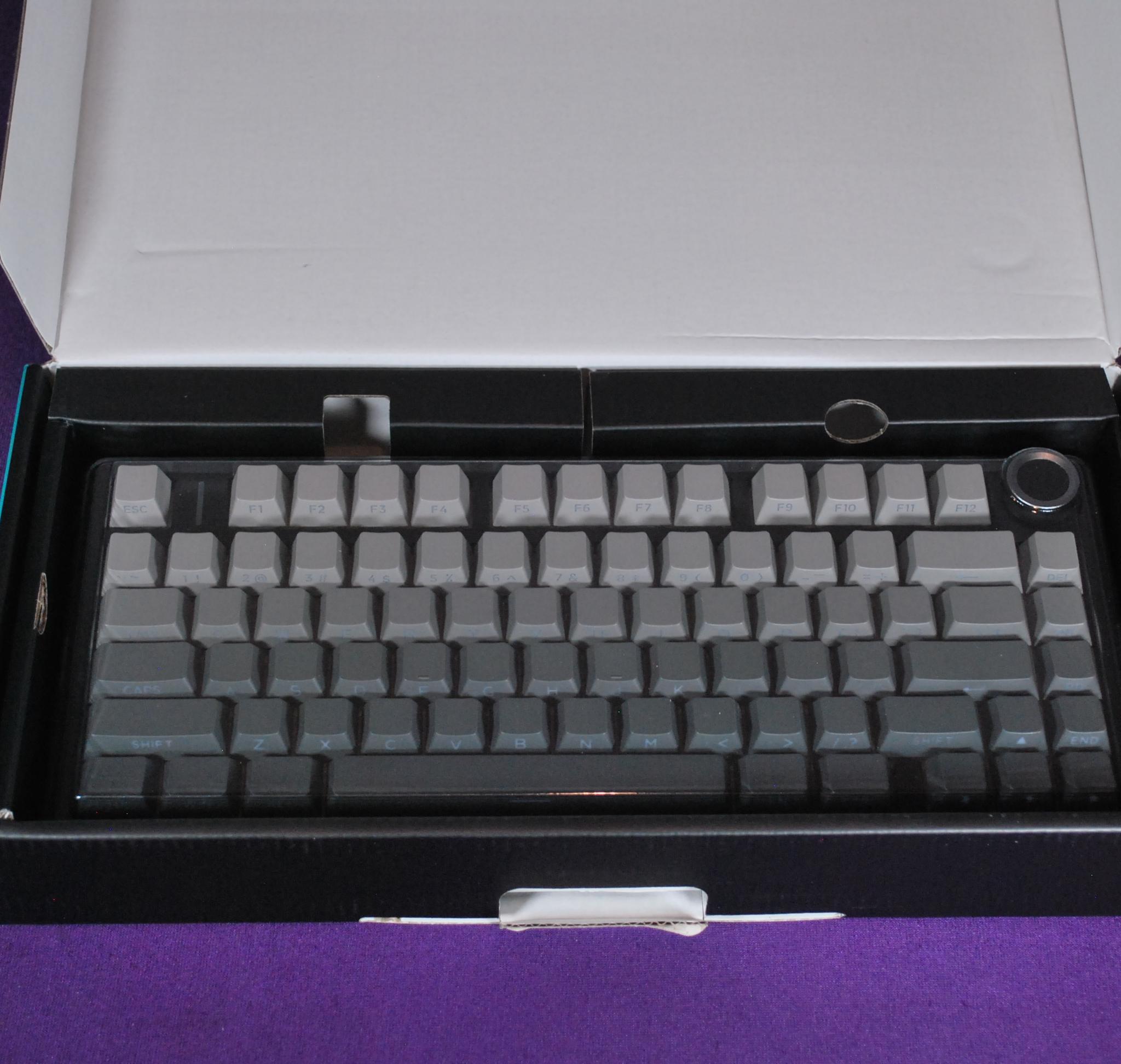 AULA F75 Pro Wireless Mechanical 75%, Pre-lubed Leobog Reaper Switches, with Knob, Hot Swappable