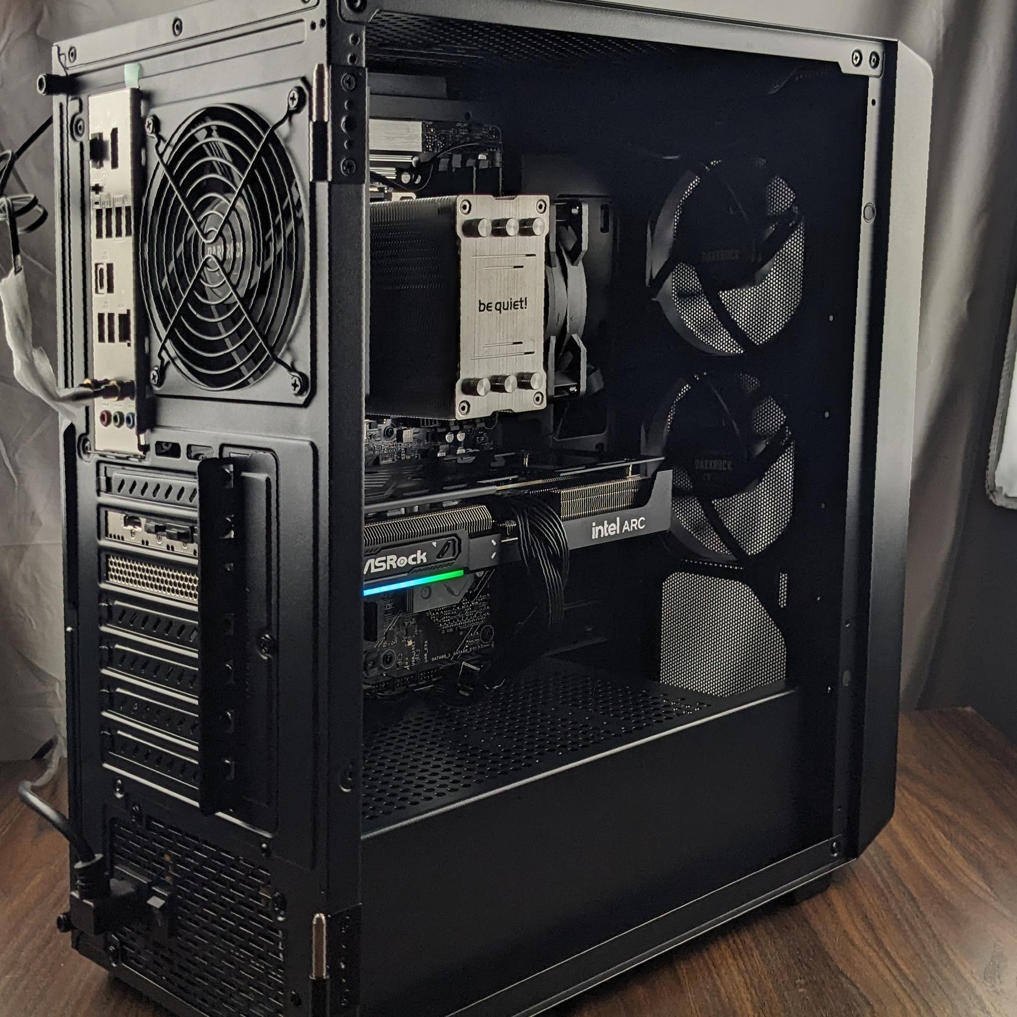 Custom B580, AM5 Ryzen 5 7600X, 2x8GB 5600mhz, 1TB NVMe