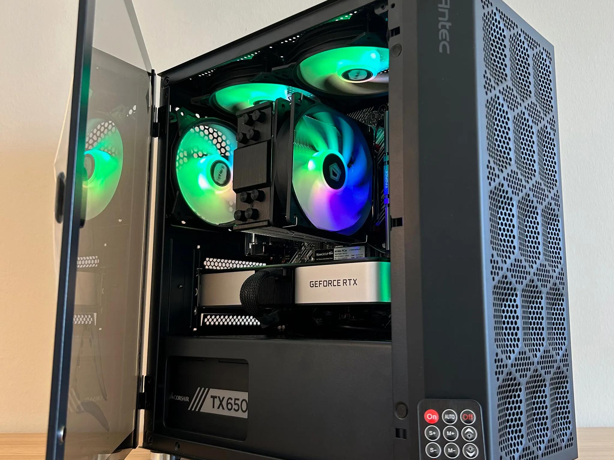 🎮 Titano | RTX 3060 Ti - Ryzen 5600 - 16GB RAM - 1TB NVMe SSD - Mini Tower Case - WiFi/Bluetooth