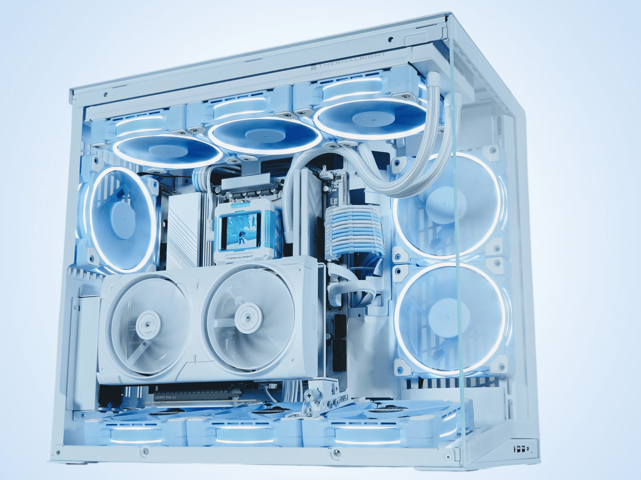 🤍🩵 Gaming PC⚡️Nvidia RTX 5070 12GB⚡️AMD Ryzen 5 7600X3D⚡️32GB DDR5