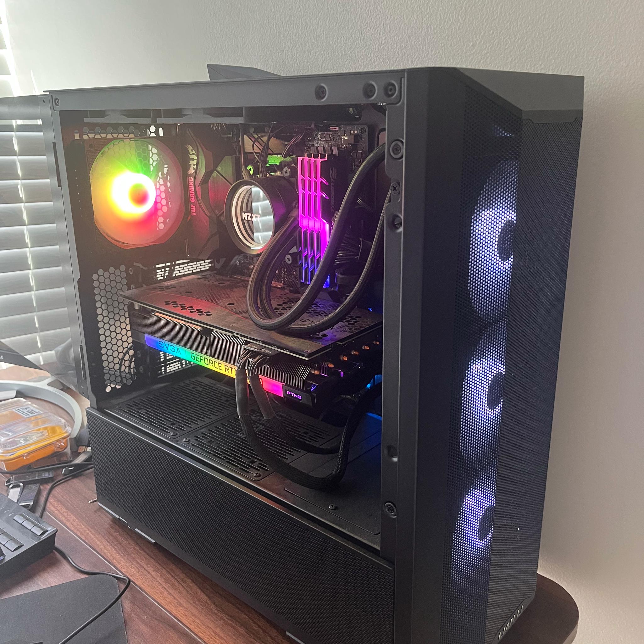 High-End Custom Built Gaming PC - AMD Ryzen 9 5900X, RTX 3070, 64GB RAM, 6.5TB Storage