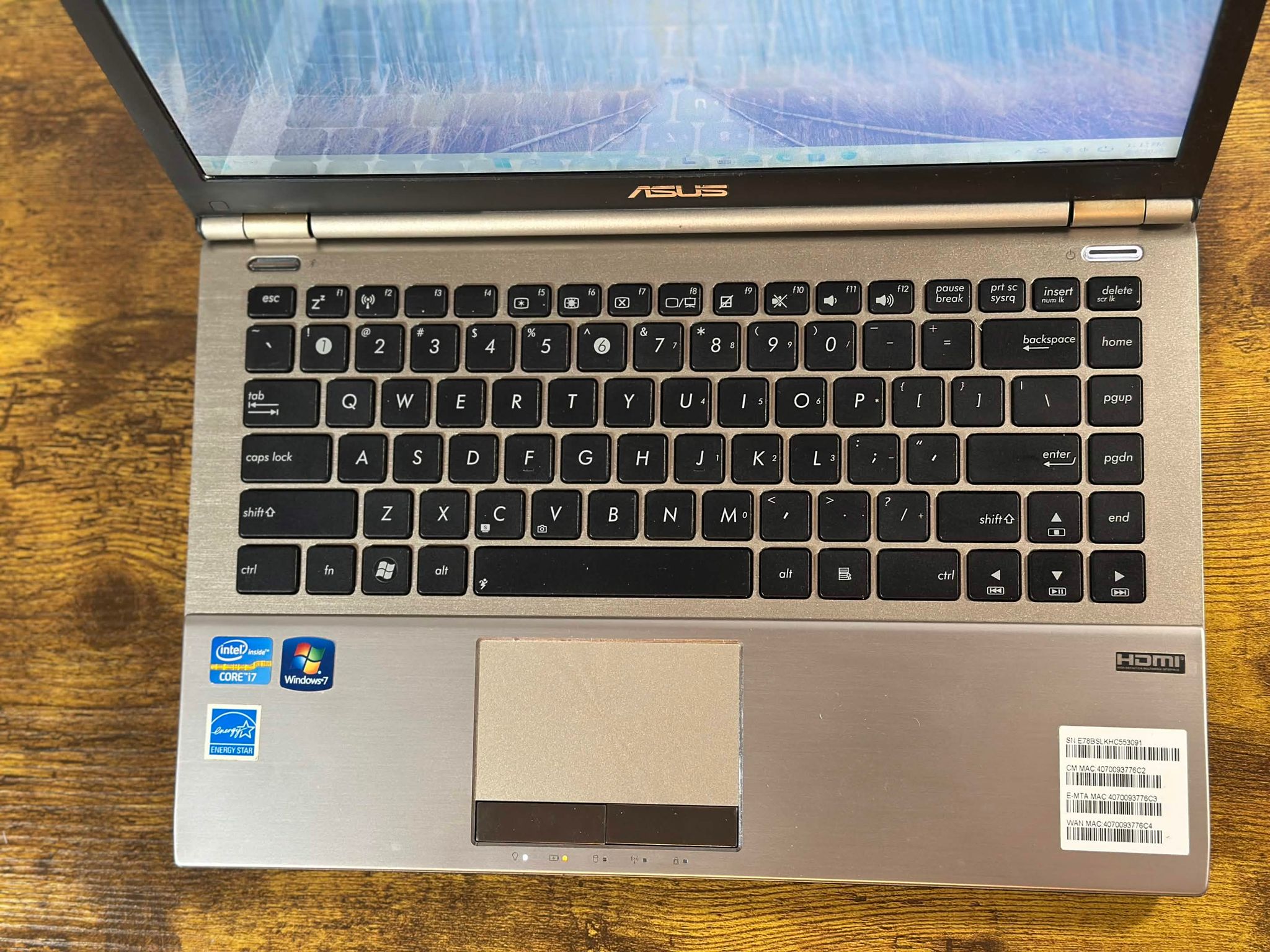 Asus U46E | Intel i7 2640M | 8GB DDR3 | 120GB SSD | Intel HD Graphics | Windows 11 | 14" Laptop
