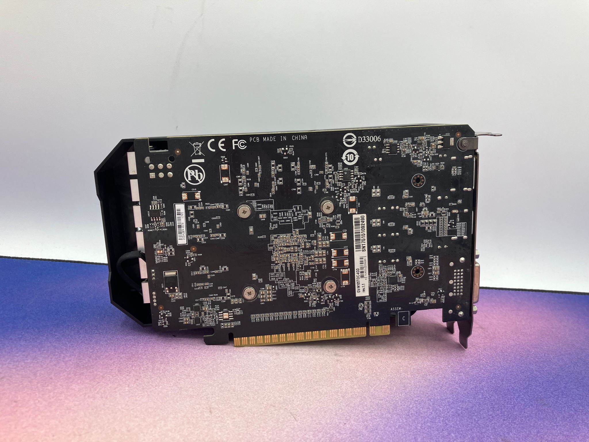 GIGABYTE WINDFORCE OC GeForce GTX 1050 Ti