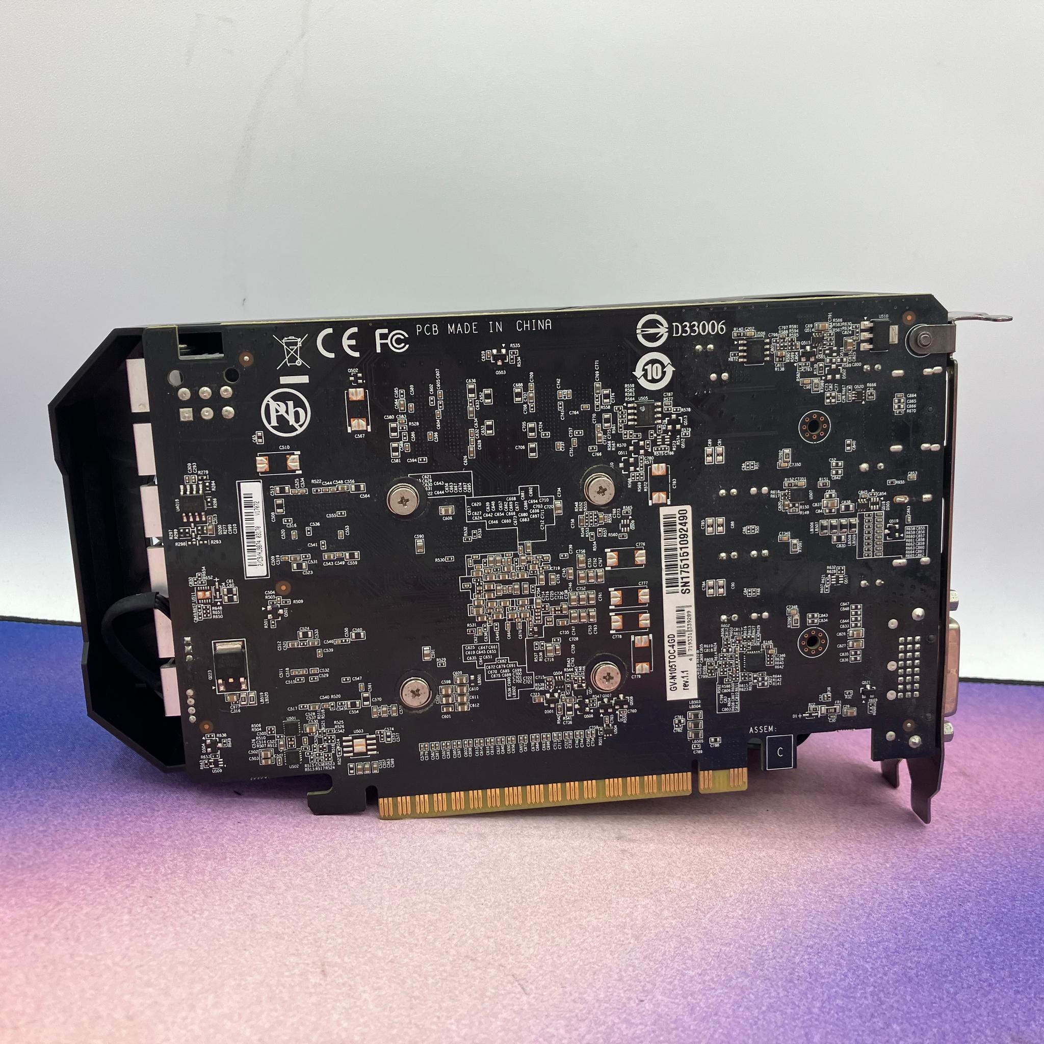 GIGABYTE WINDFORCE OC GeForce GTX 1050 Ti