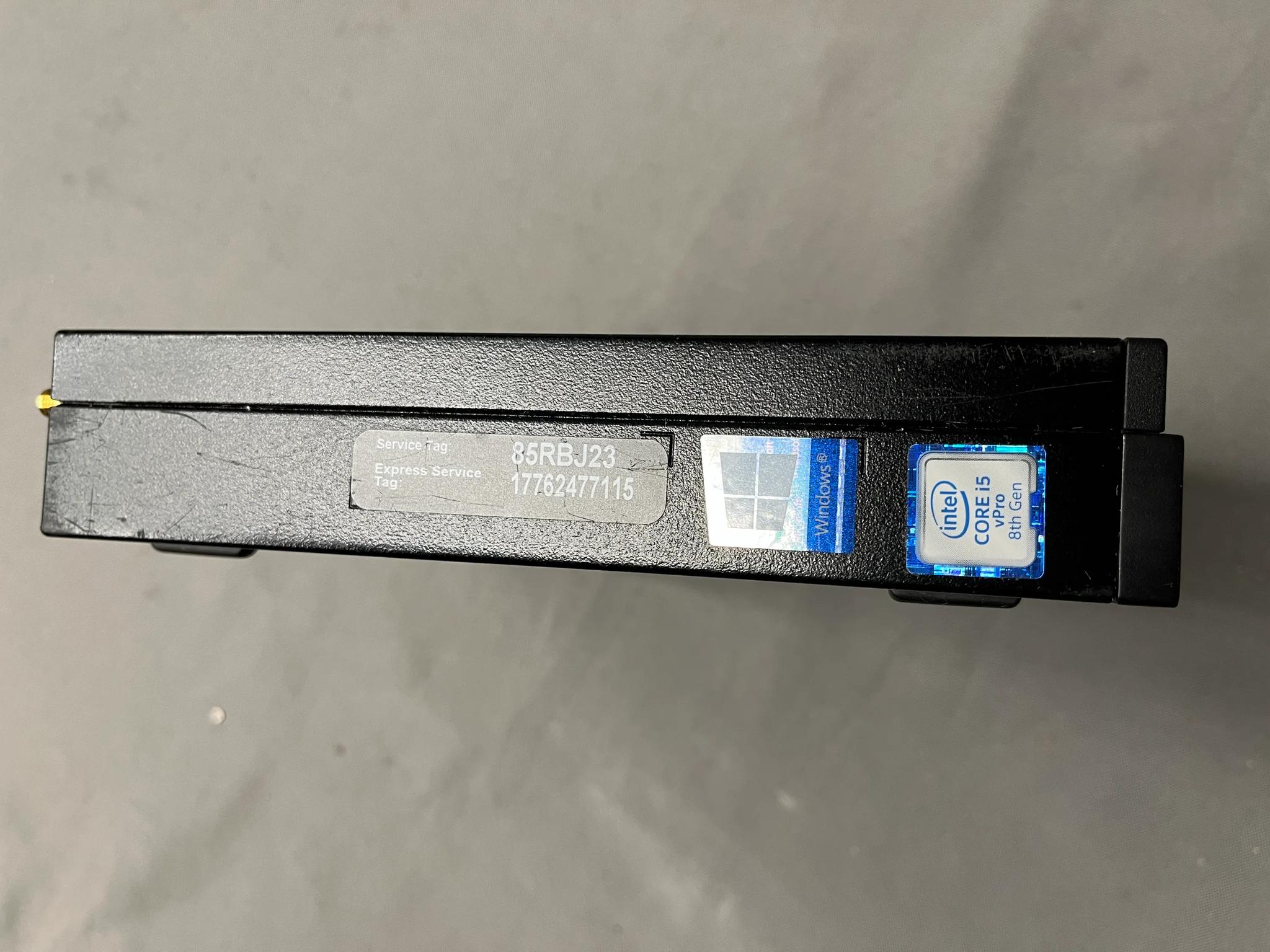Dell OptiPlex 5070 Micro, Intel Core i5-8500T, 16GB RAM, 256GB SSD - Windows 11 Enterprise w/ AC