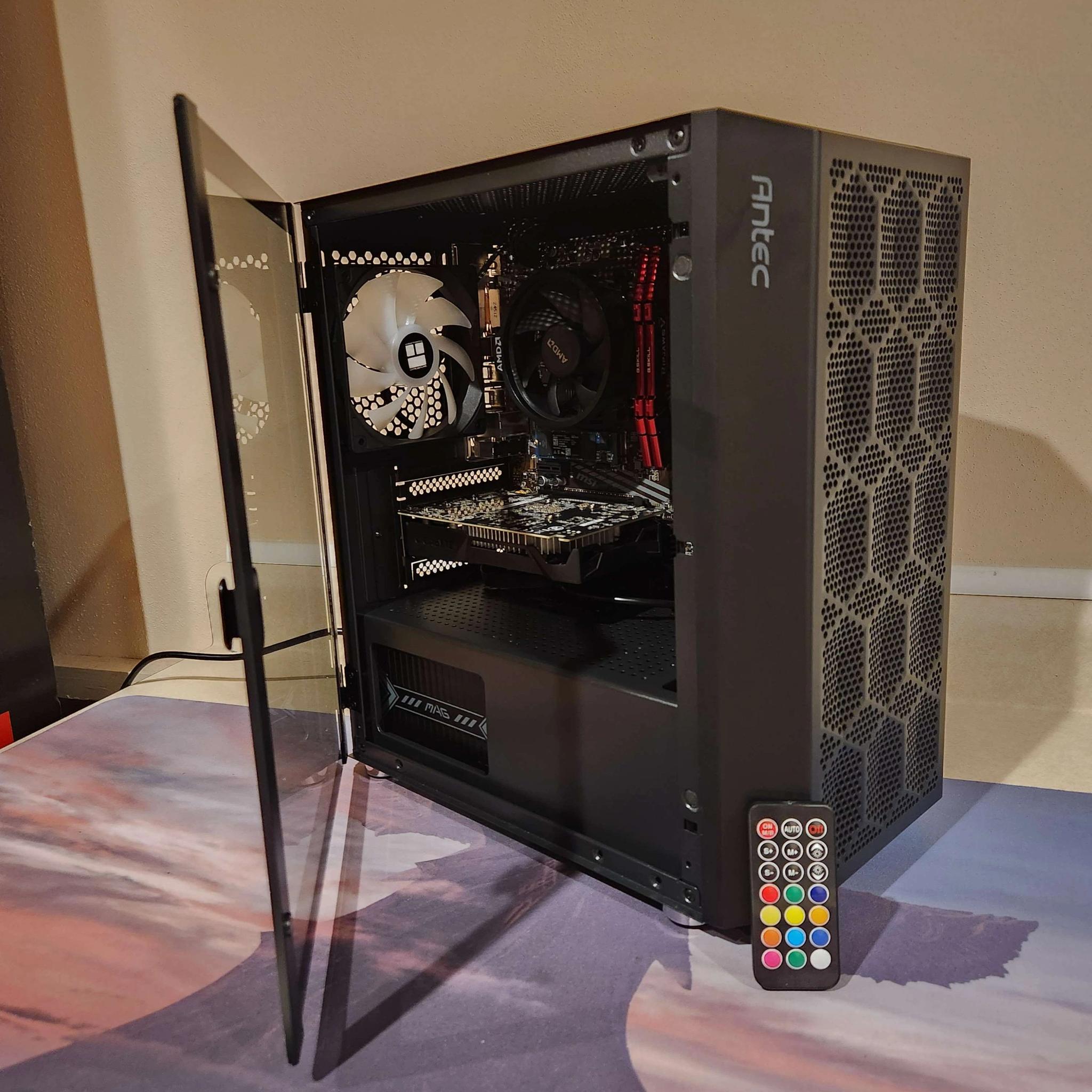 GTX 1050 ti | Ryzen 5 4500 | 16GB RAM | 500GB | RGB | Windows 11 Home