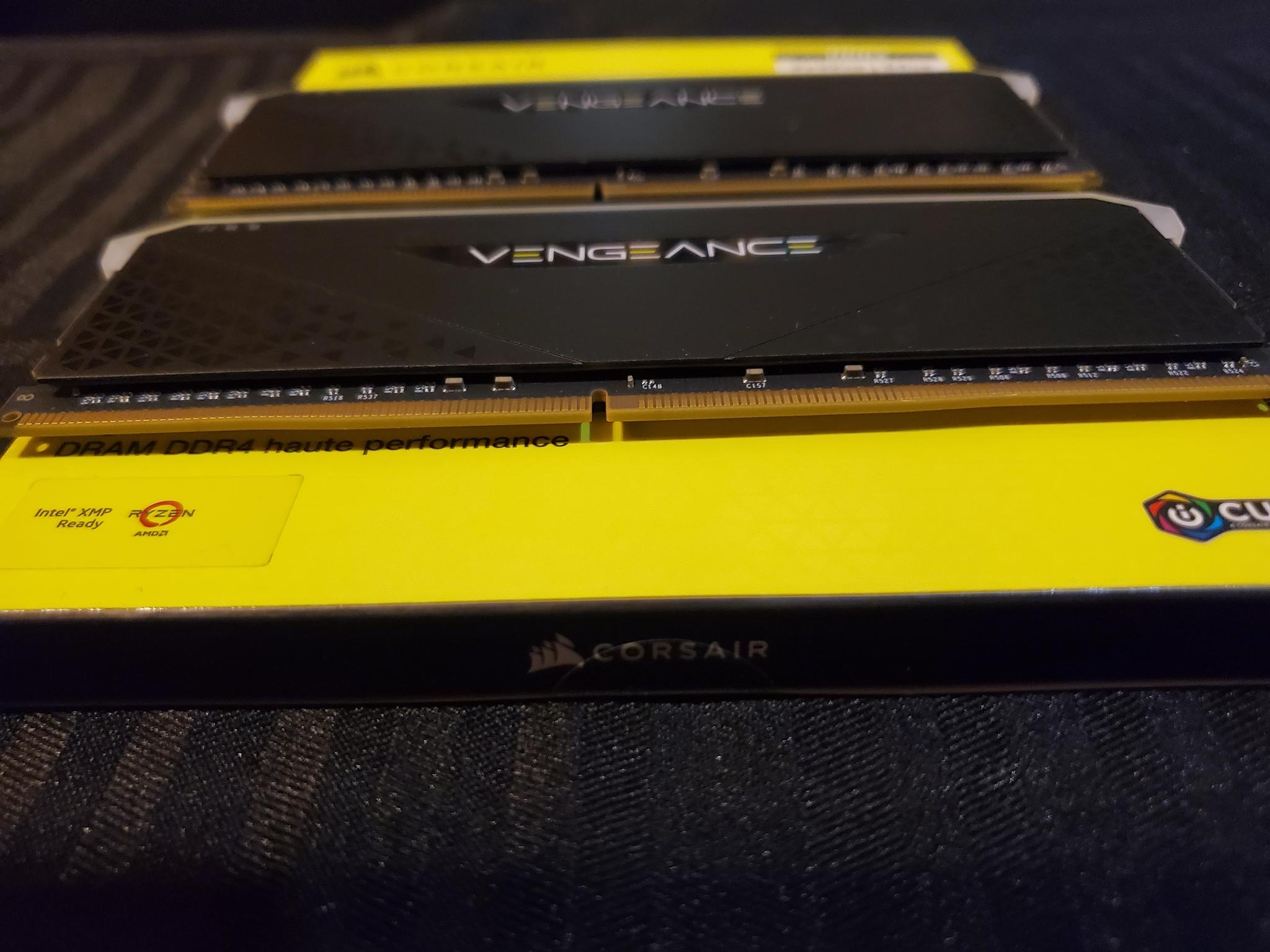 Corsair Vengeance RGB RS 3600mhz CL18 64gb (2x32gb) DDR4 RAM Kit