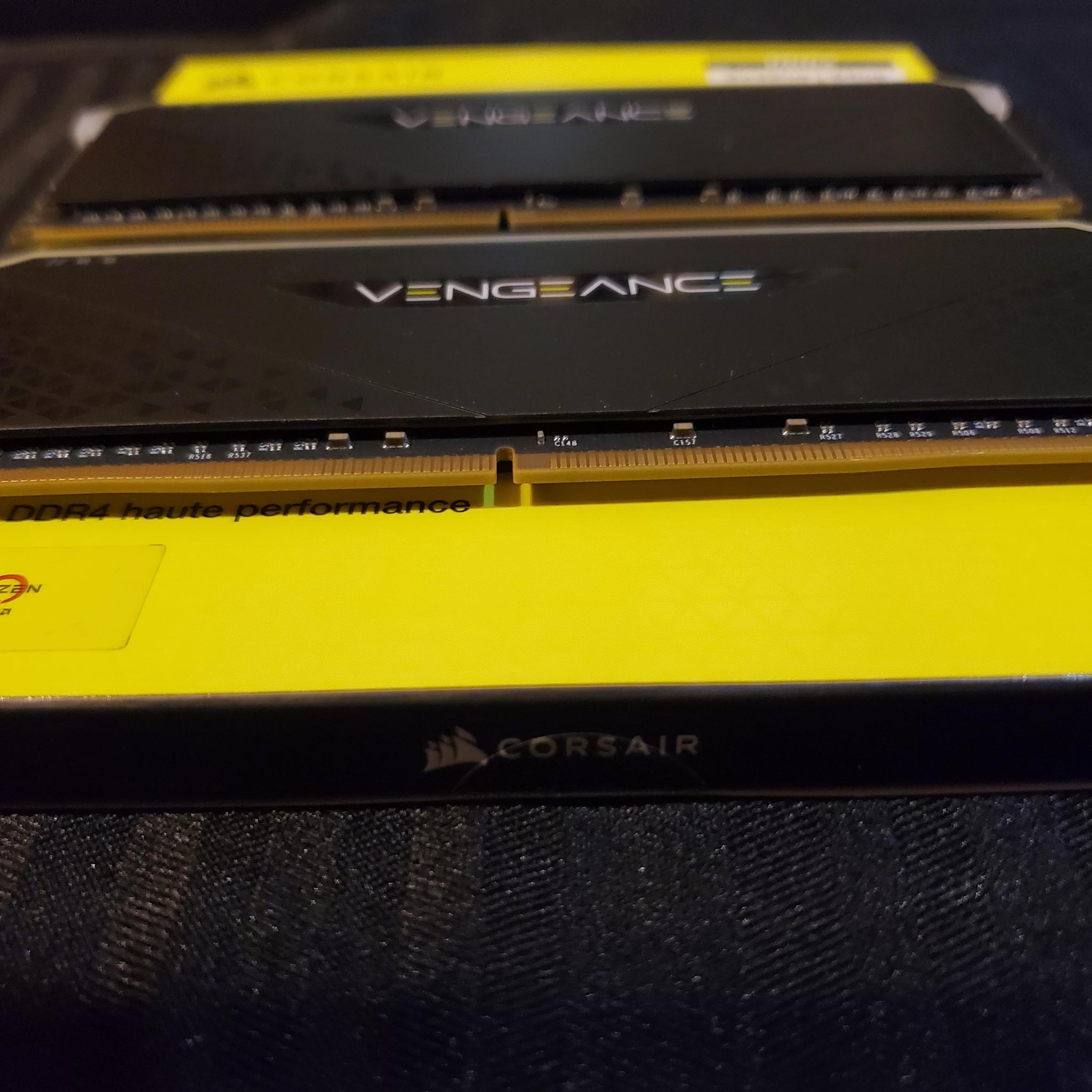 Corsair Vengeance RGB RS 3600mhz CL18 64gb (2x32gb) DDR4 RAM Kit