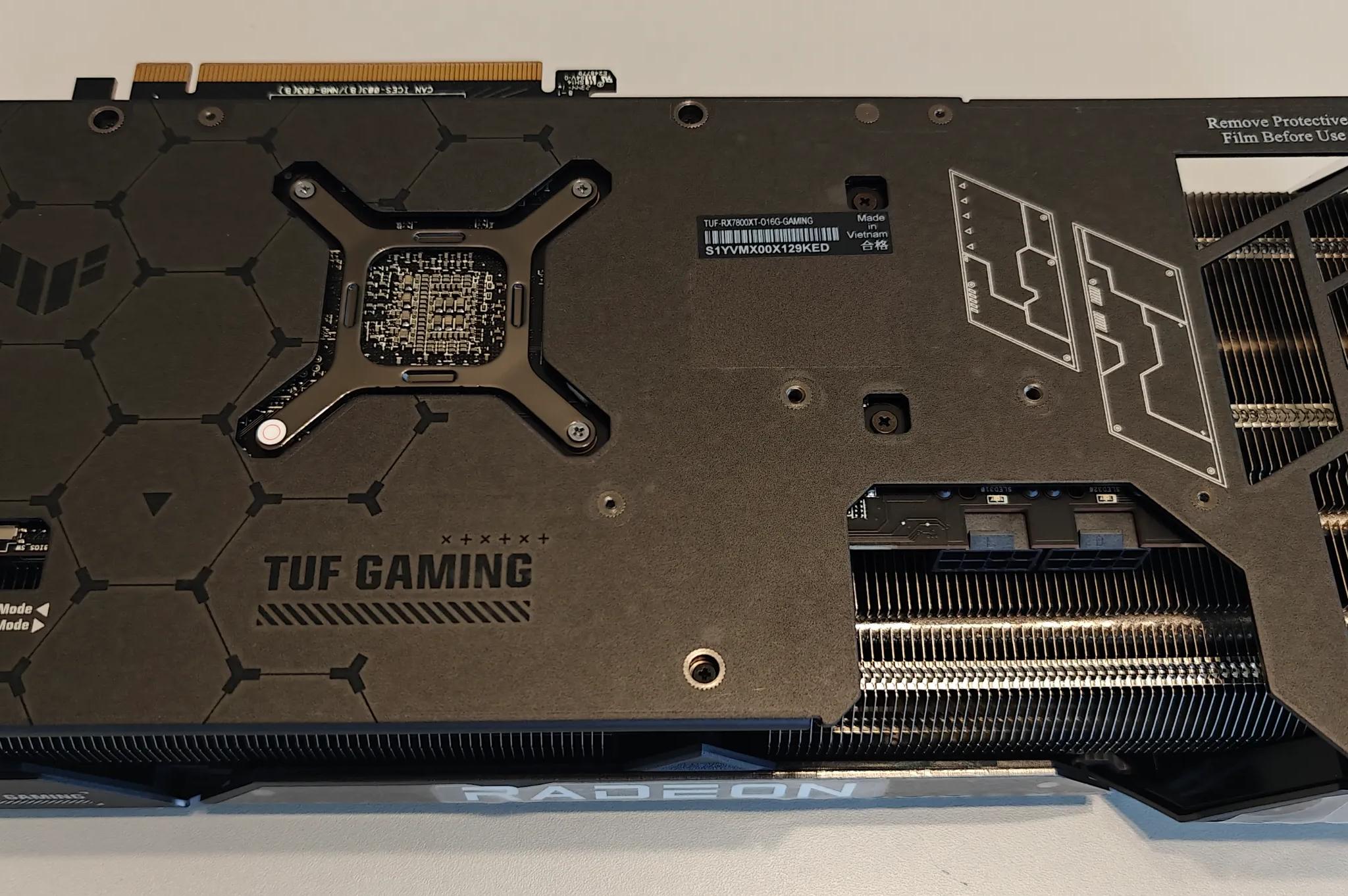ASUS TUF Gaming RX 7800 XT OC Edition 16GB GDDR6