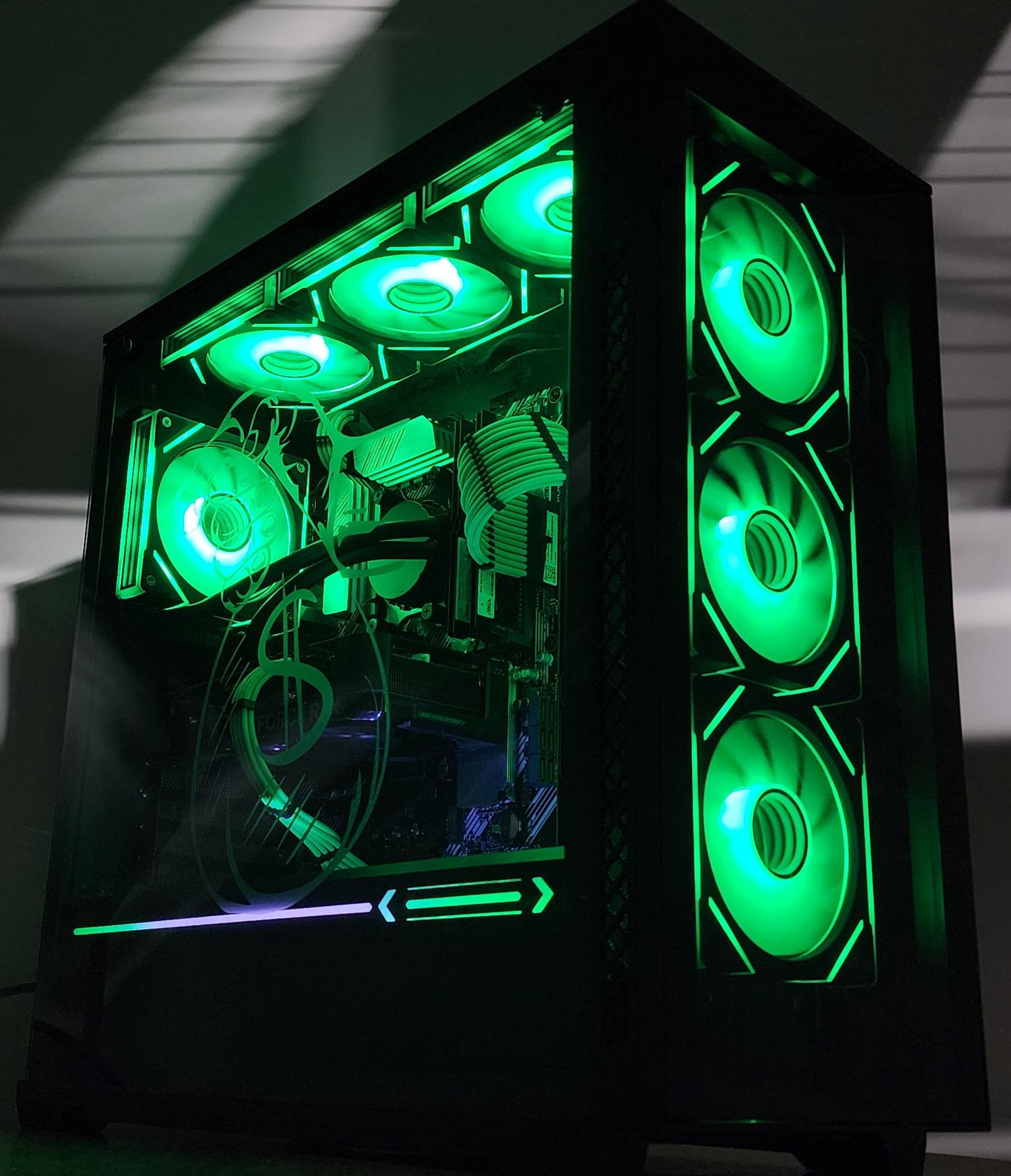 Gaming PC Ryzen 7 5700X 16GB RAM 500GB SSD RTX 4060 8GB Windows 11 Computer