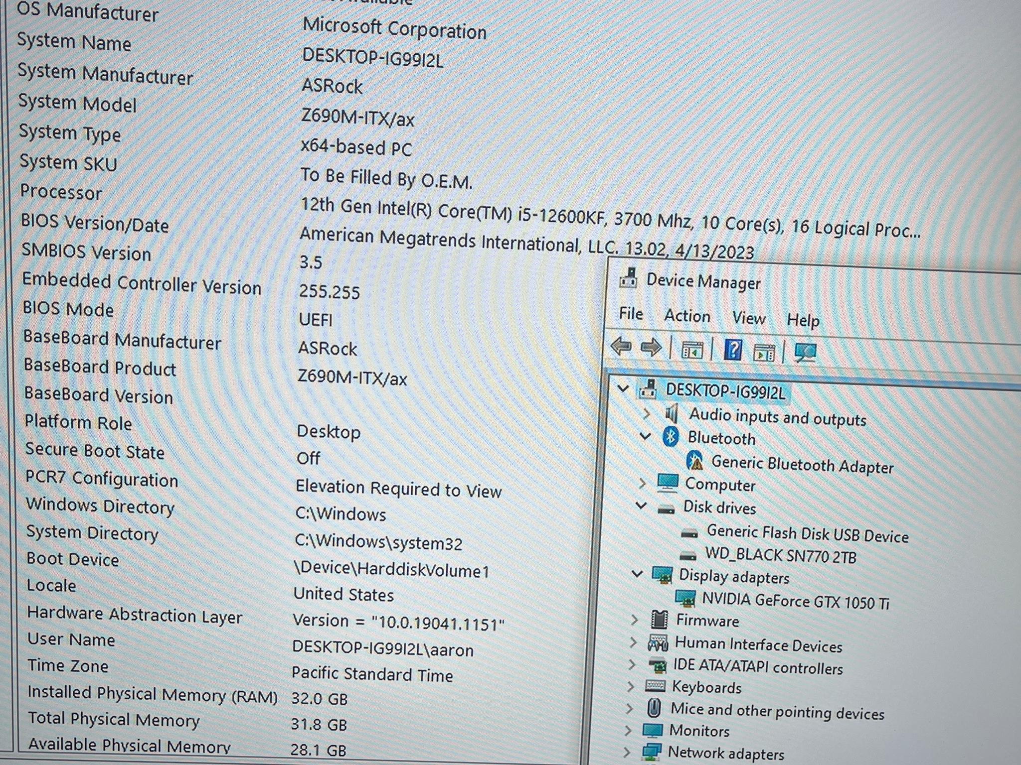 Intel Core i5-12600KF compact gaming pc