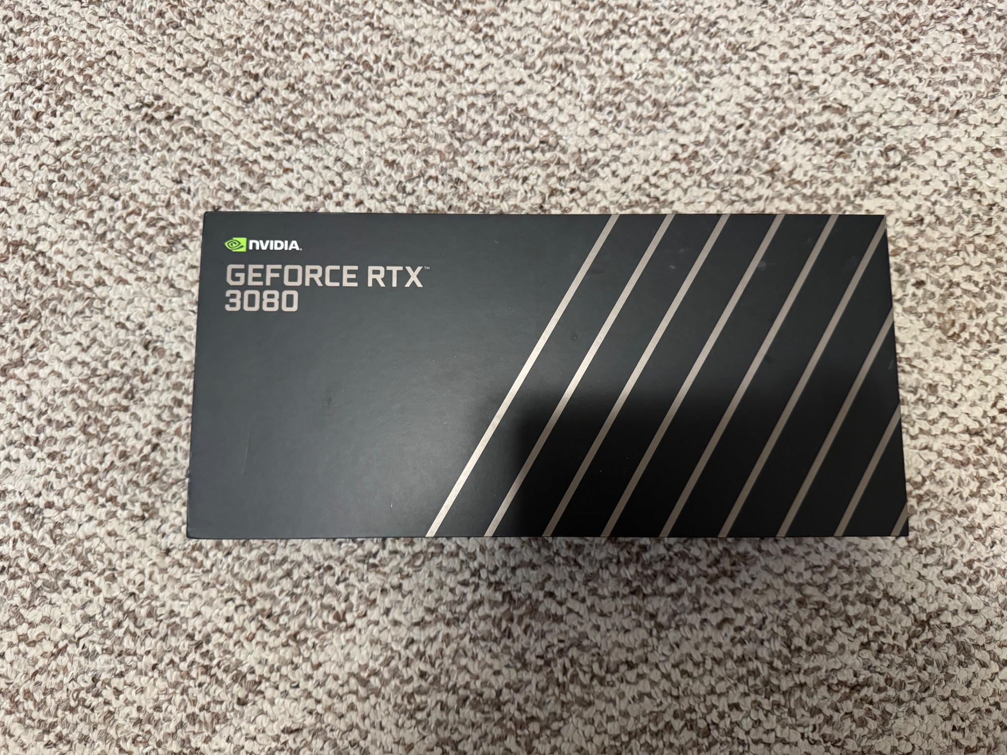 NVIDIA GeForce RTX 3080 Founders Edition 10GB GDDR6X Graphics Card -...
