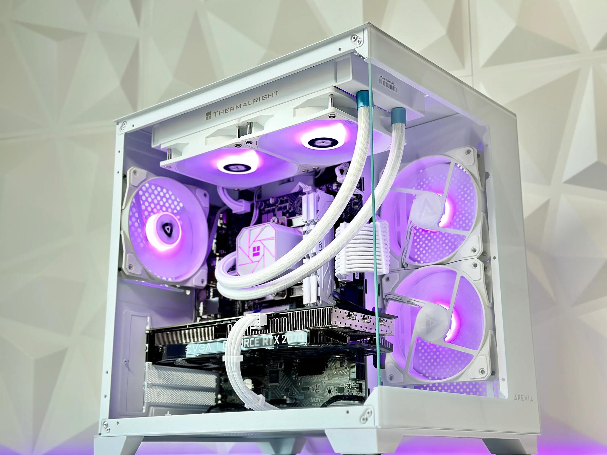 🐻‍❄️⛰️||Liquid Cooled Gaming PC❄️Nvidia RTX 2070 8GB❄️AMD Ryzen 5 3500X❄️16GB DDR4❄️512GB NVME