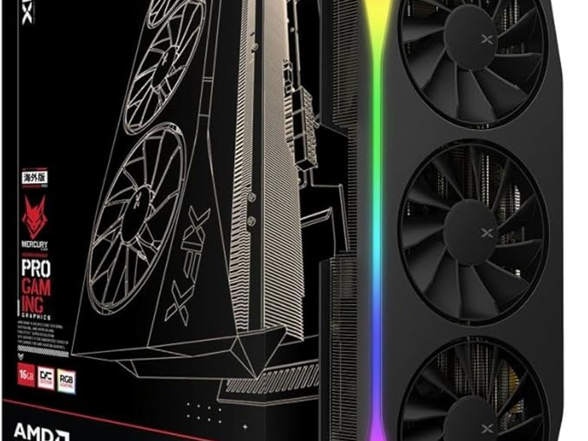 XFX Mercury AMD Radeon RX 9070XT OC