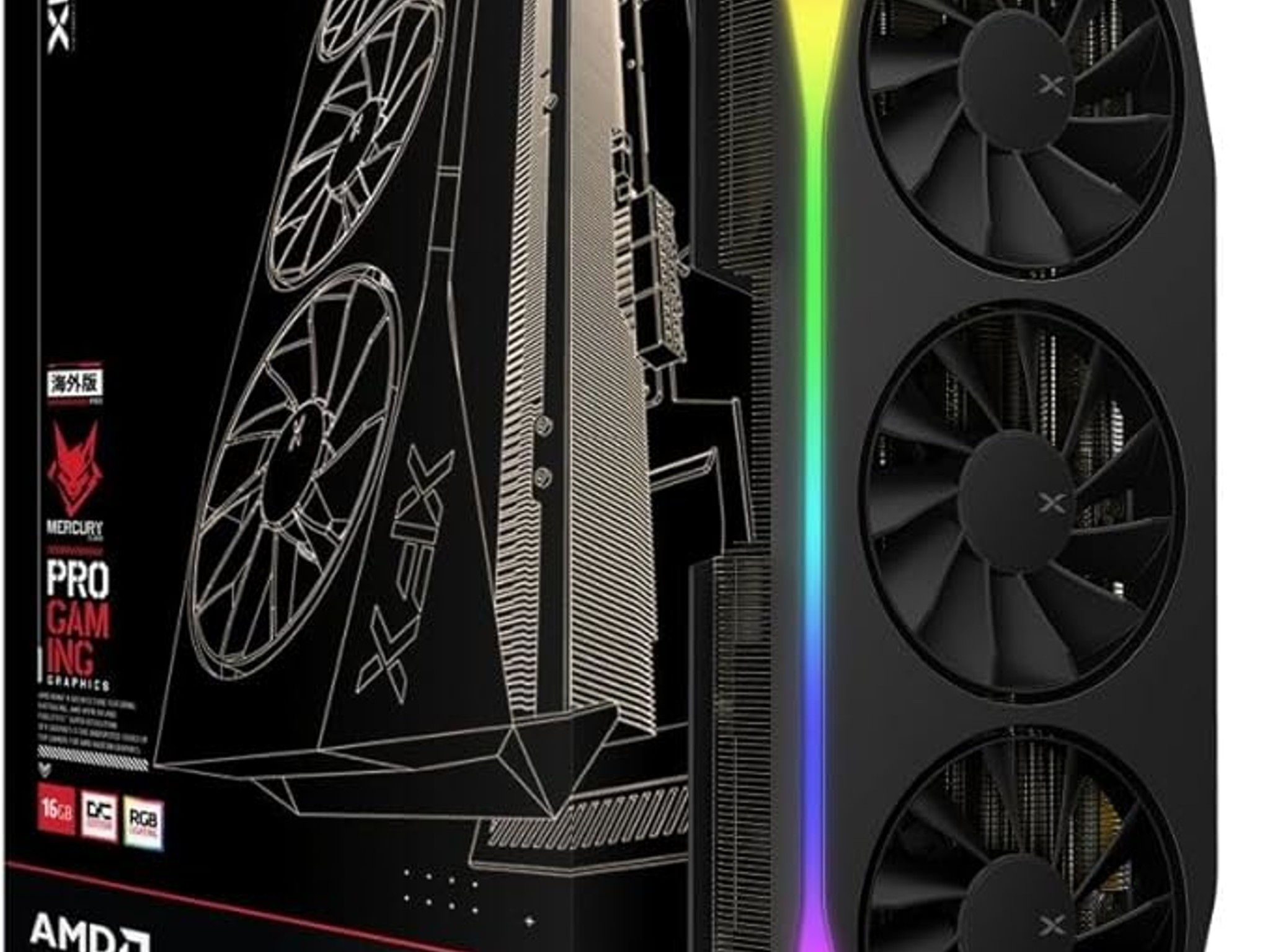 XFX Mercury AMD Radeon RX 9070XT OC