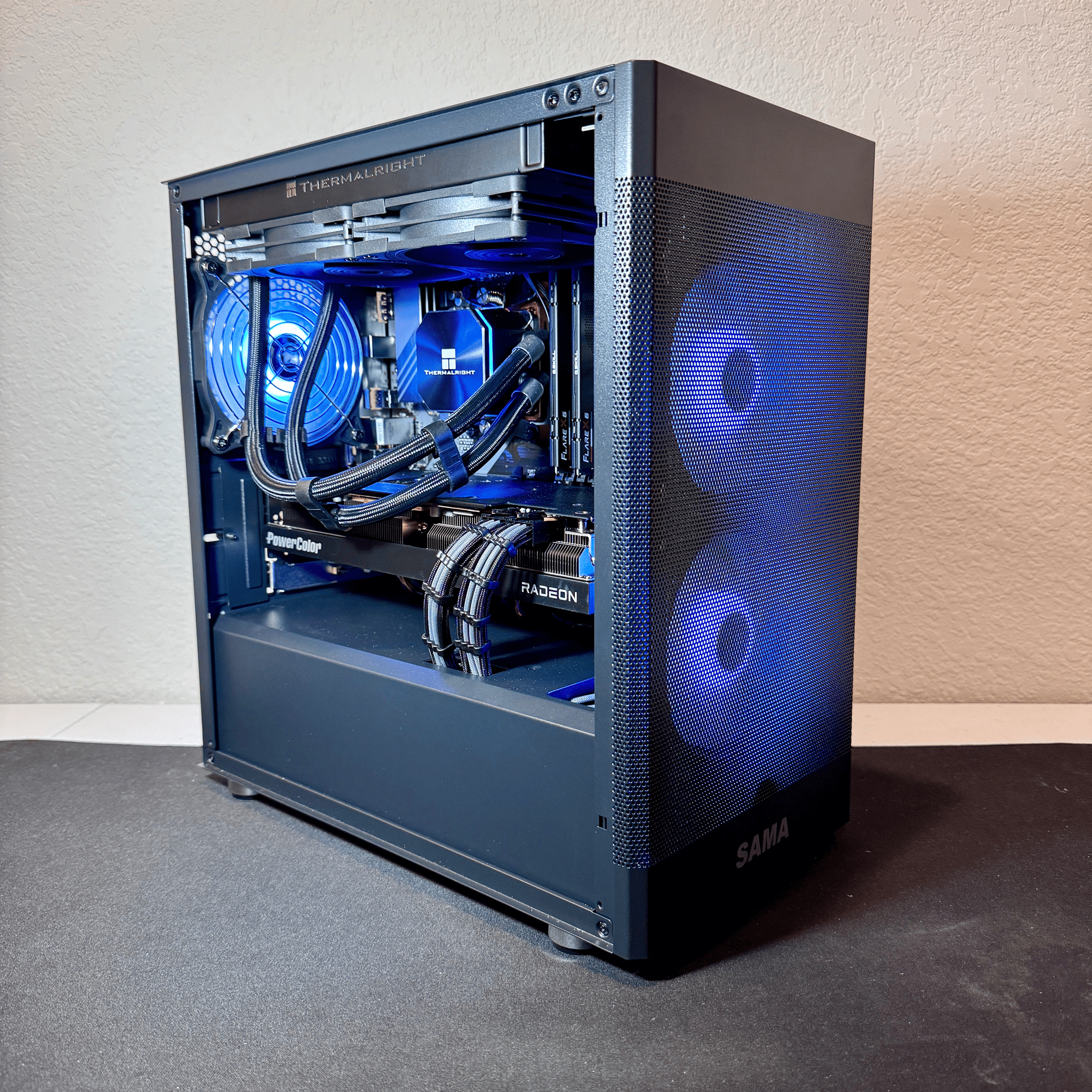 Ryzen 7600x + RX 7700XT Build