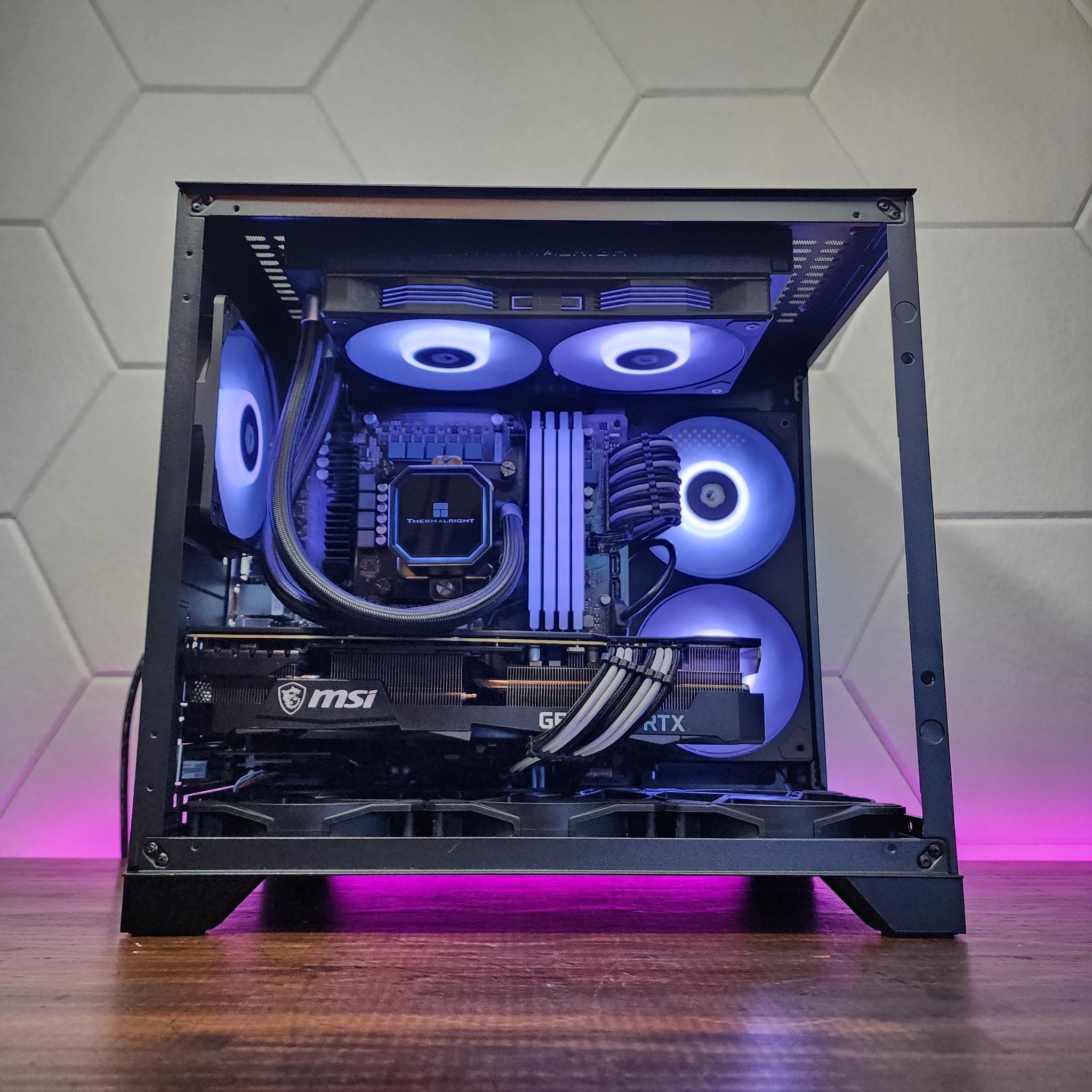🤍🖤💙 MSI RTX 3080 // Intel Core i5 12400 // Lexar 32GB 3600MHz
