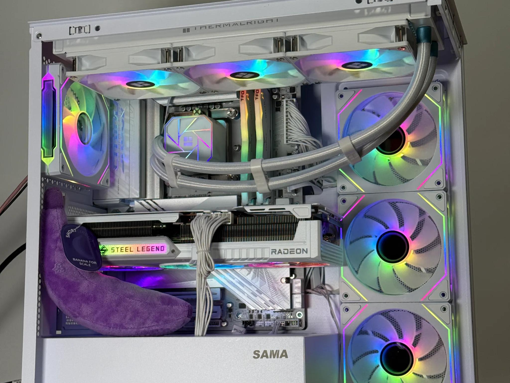 AMD RX 9070XT Intel Core Ultra 7 265k Gaming PC