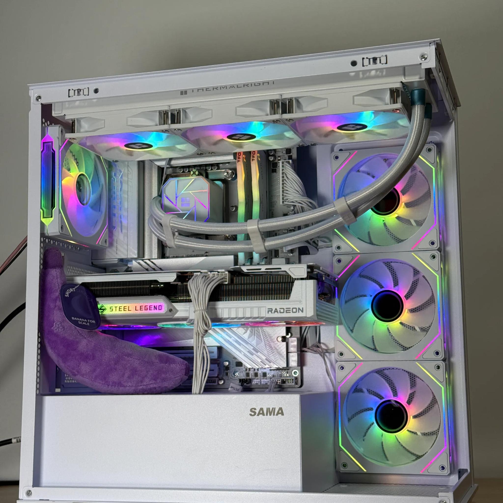 AMD RX 9070XT Intel Core Ultra 7 265k Gaming PC
