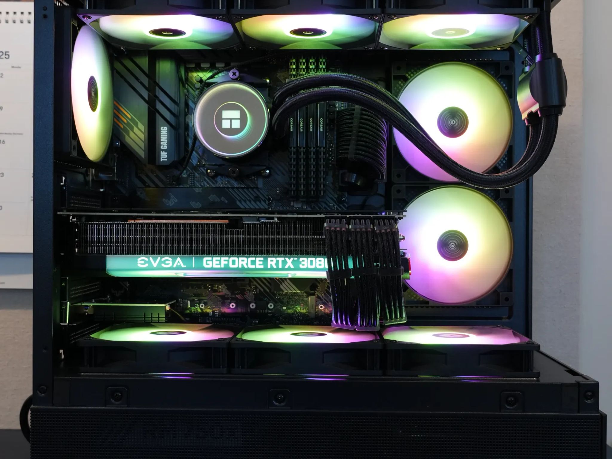 RTX 3080 | RYZEN 7 5800X | 32GB DDR4 | 1TB SSD | WiFi & BT | Windows 11 Pro - Water Cooled Gaming PC
