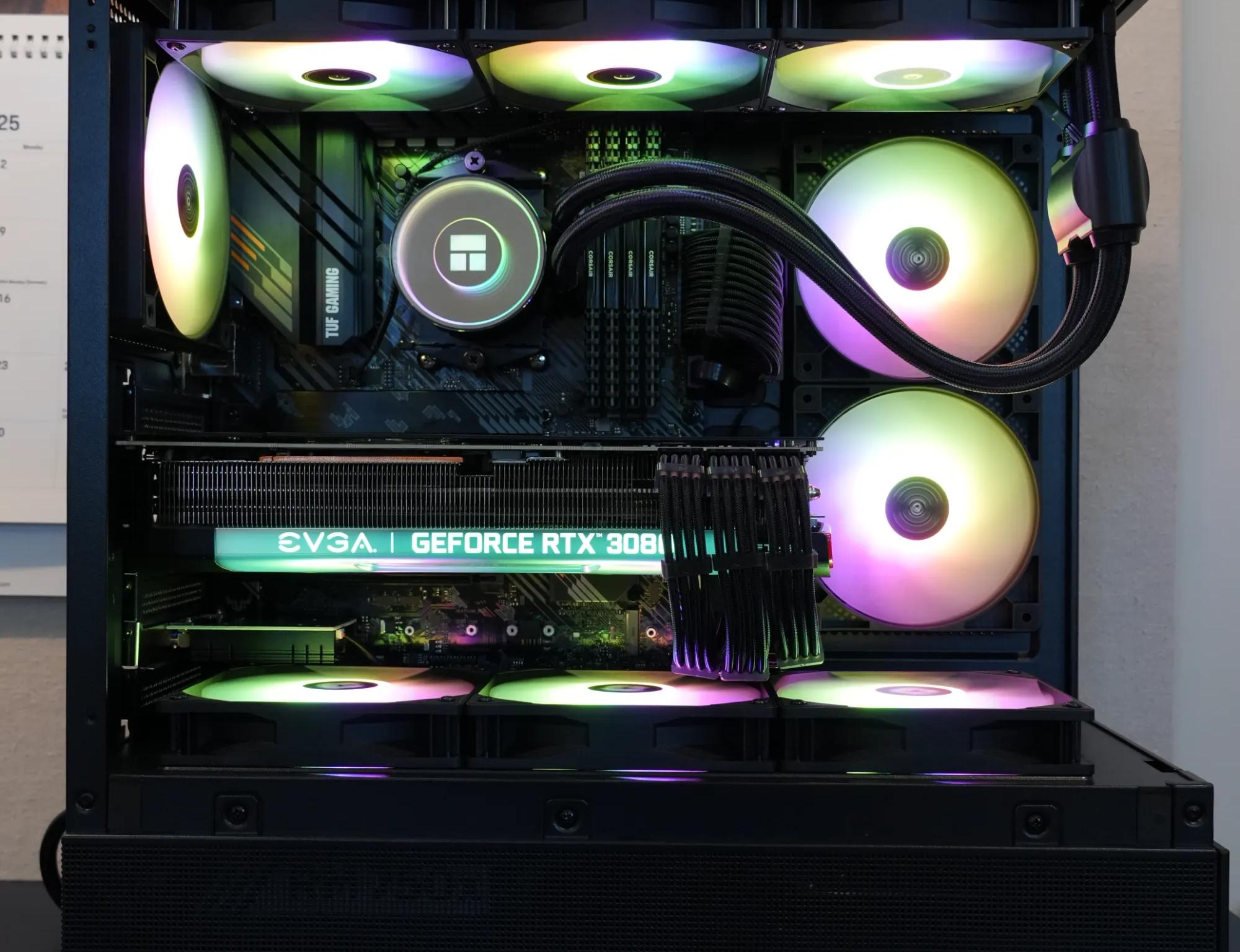 RTX 3080 | RYZEN 7 5800X | 32GB DDR4 | 1TB SSD | WiFi & BT | Windows 11 Pro - Water Cooled Gaming PC