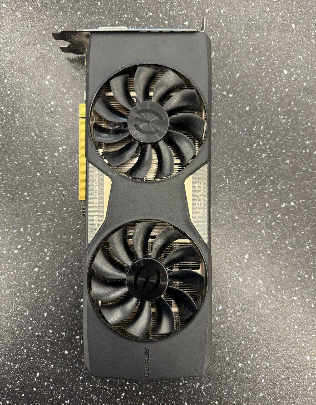EVGA GeForce GTX 980 Ti SC 6GB GDDR5 Graphics Card - DisplayPort, HDMI, DVI