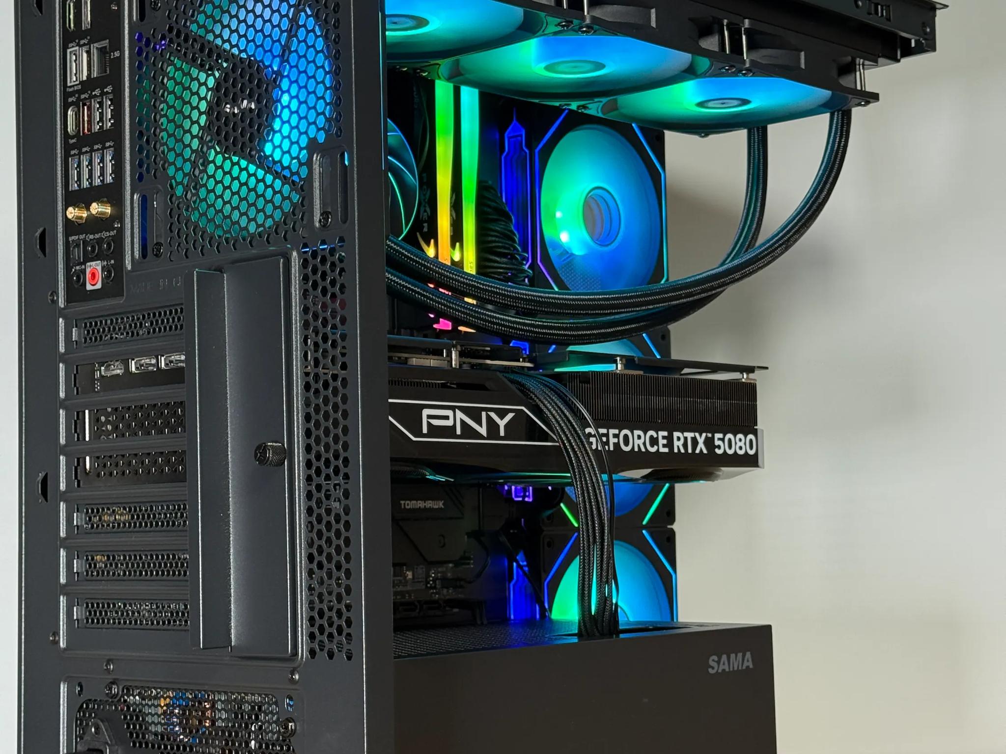 RTX 5080 Ryzen 9 9900x Gaming PC