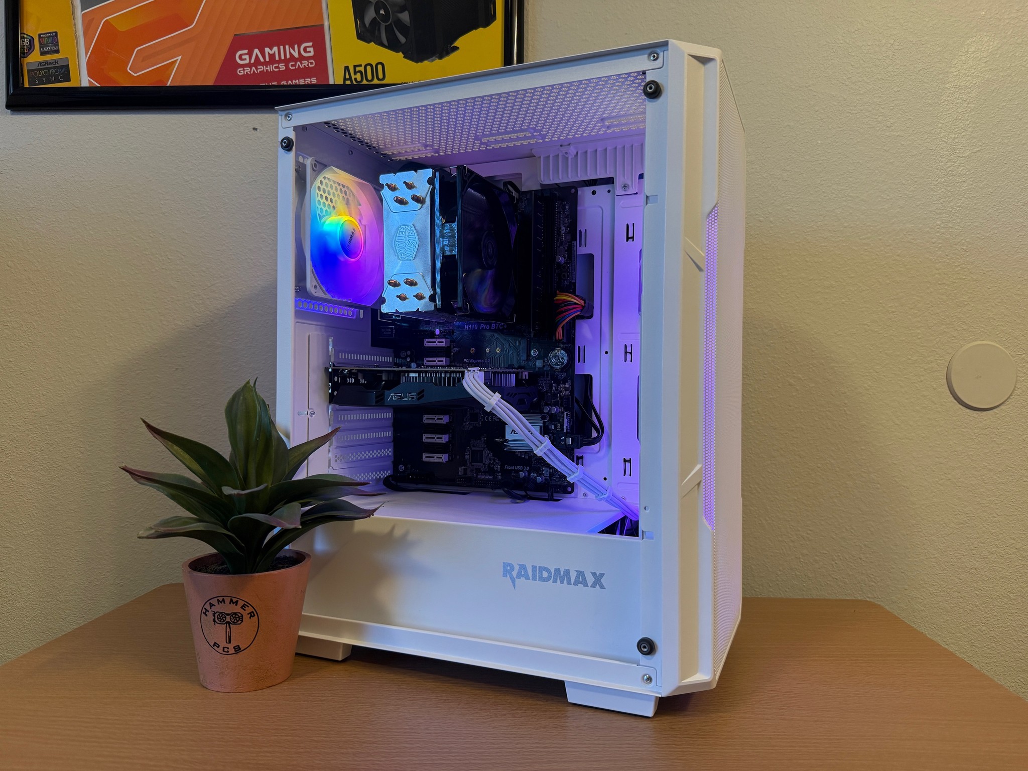🔮Custom Built White RGB Gaming PC🔮| Intel i5, GTX 1060, Windows 11 | GTA V, Fortnite, Roblox, more