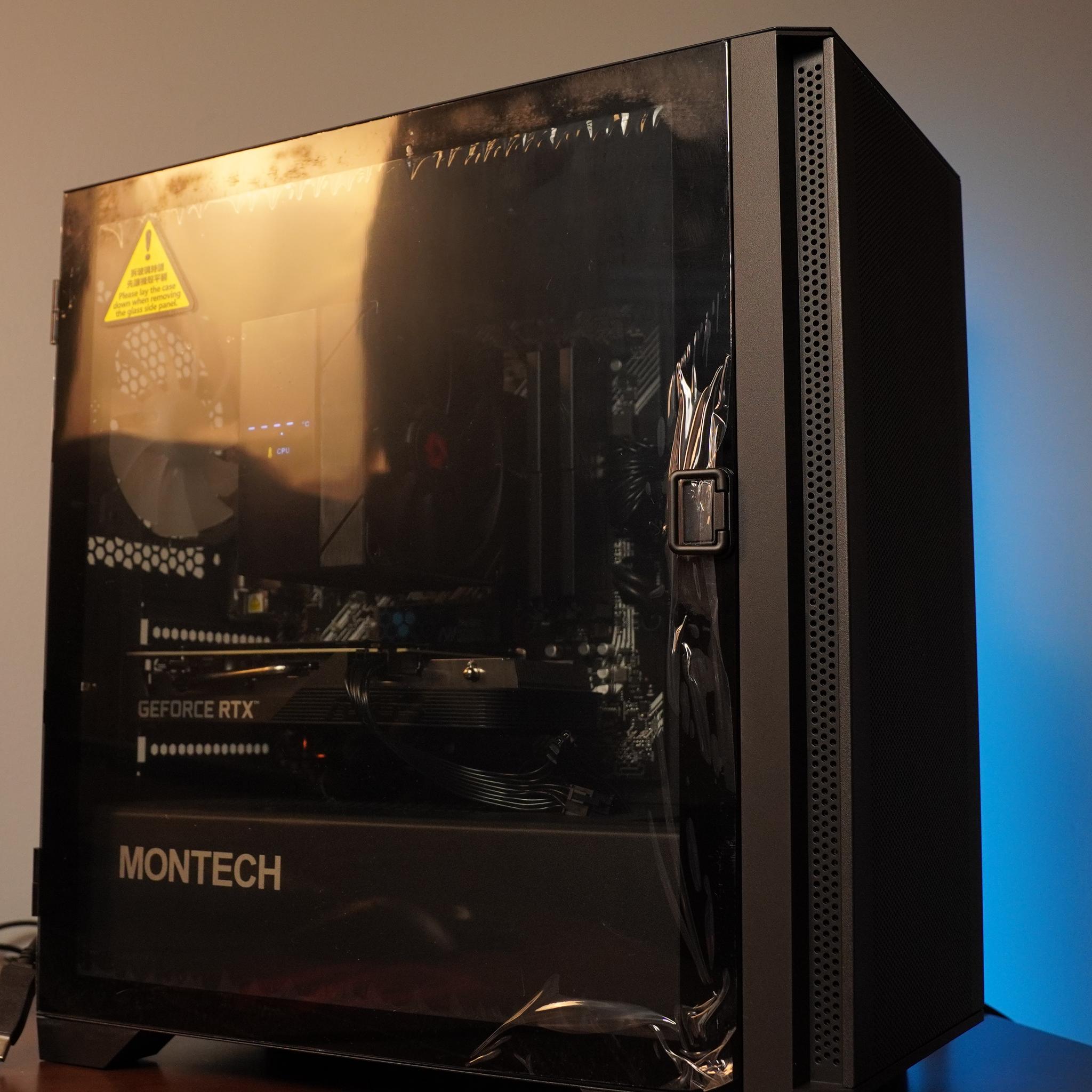 🖤 SHADOW 🖤 1440p/1080p GAMING MACHINE 💚RTX 3070 🧡 Ryzen 5 3600 | 16GB | WIFI | WIN 11