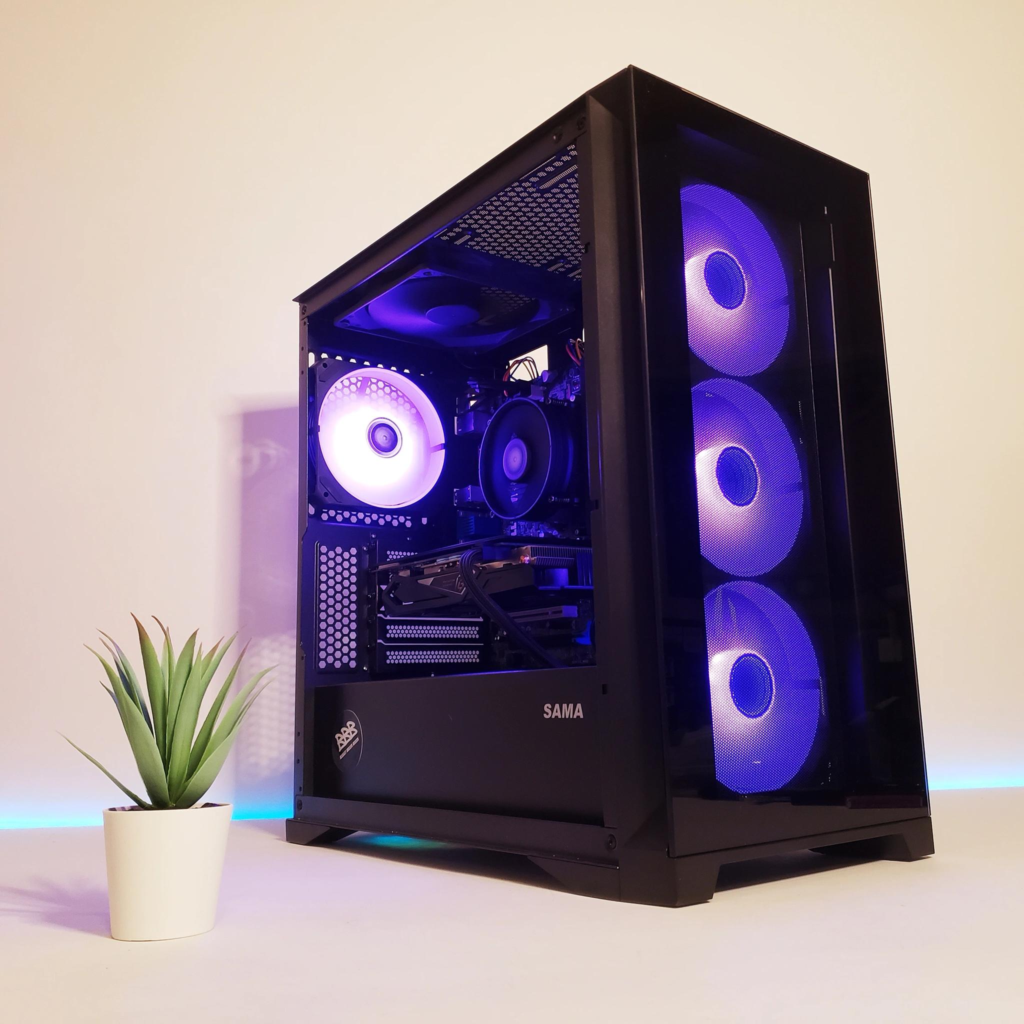 Budget Gaming PC | ⚙️RX570 | Changeable RGB Lighting ✨ |