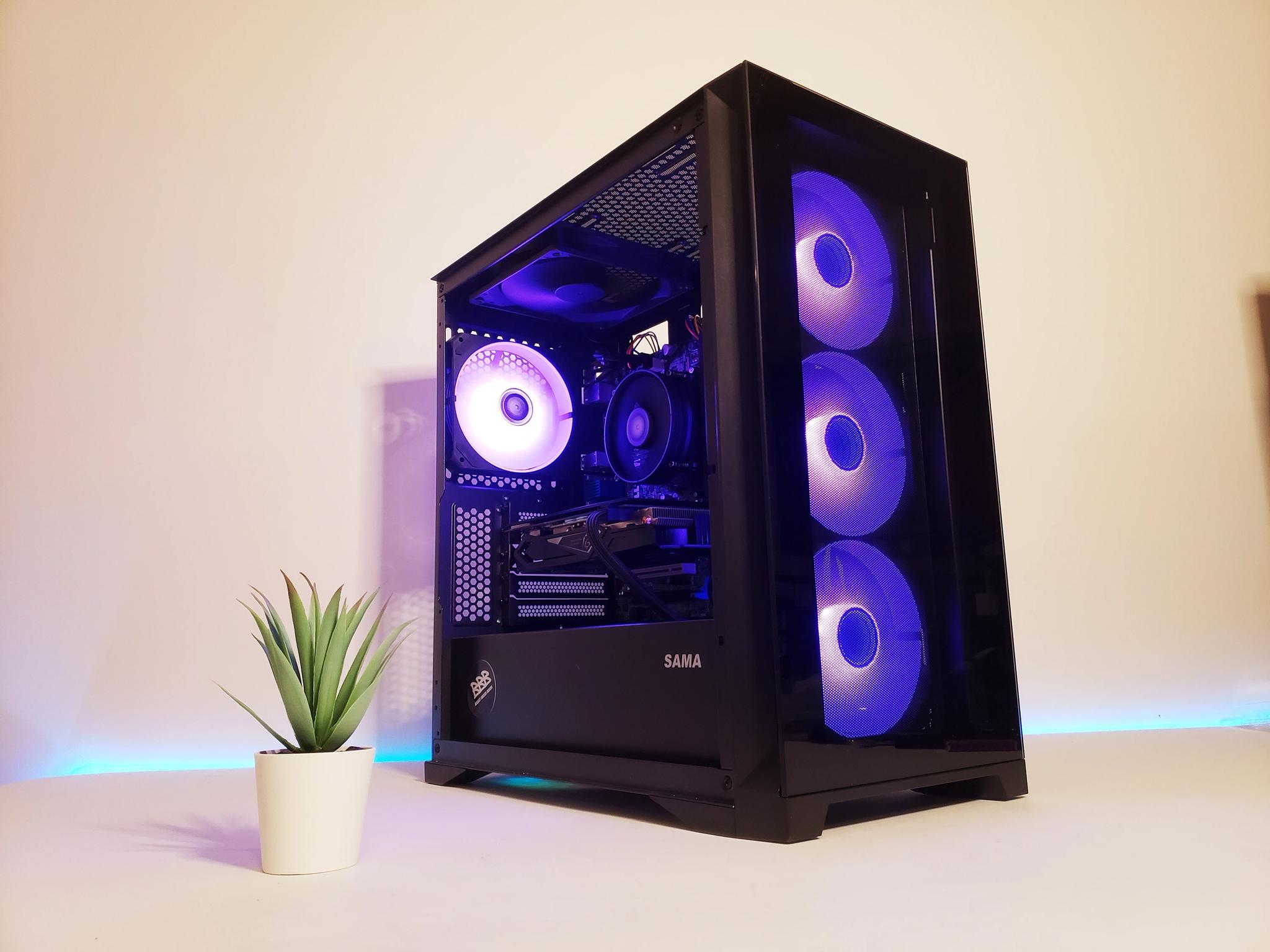 Budget Gaming PC | ⚙️RX570 | Changeable RGB Lighting ✨ |