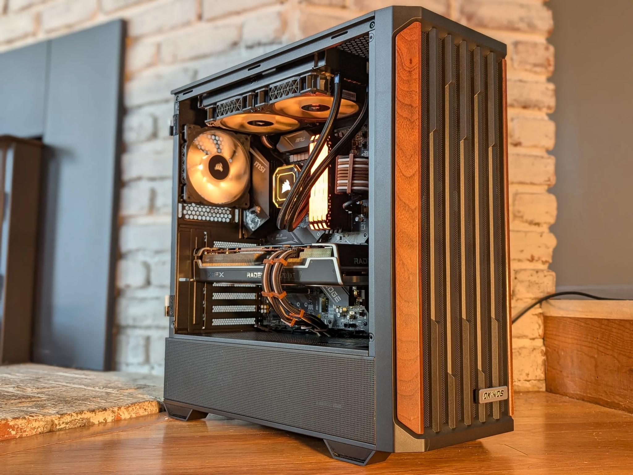 MIDNIGHT TIMBER - Gaming PC - Intel I5-11600K - AMD Radeon RX 6700XT