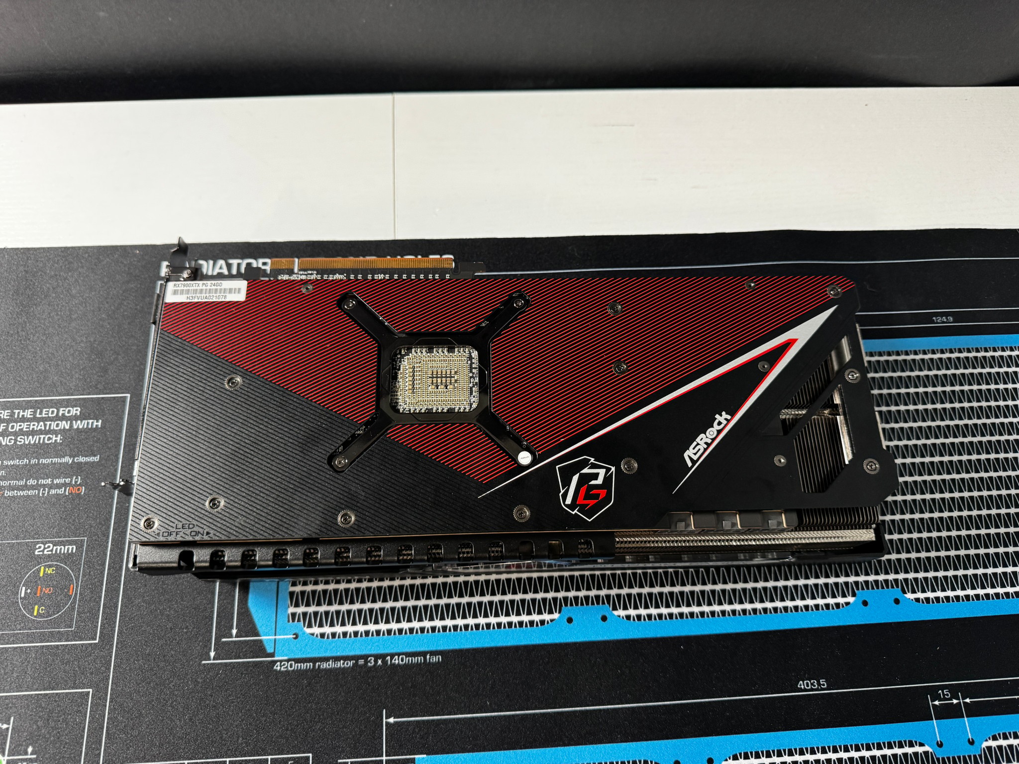 ASRock Phantom Gaming RX 7900 XTX OC 24GB GDDR6 Radeon GPU