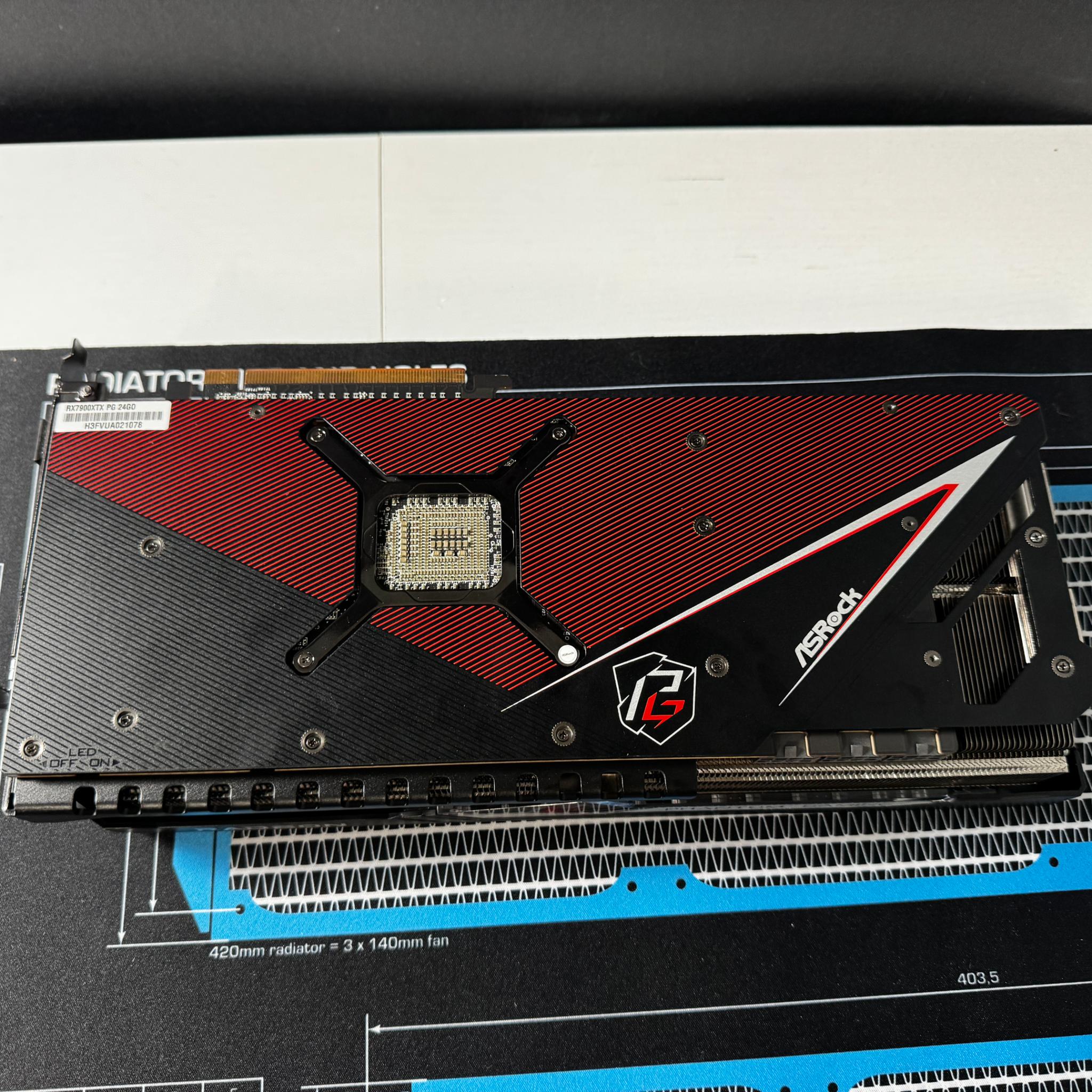 ASRock Phantom Gaming RX 7900 XTX OC 24GB GDDR6 Radeon GPU