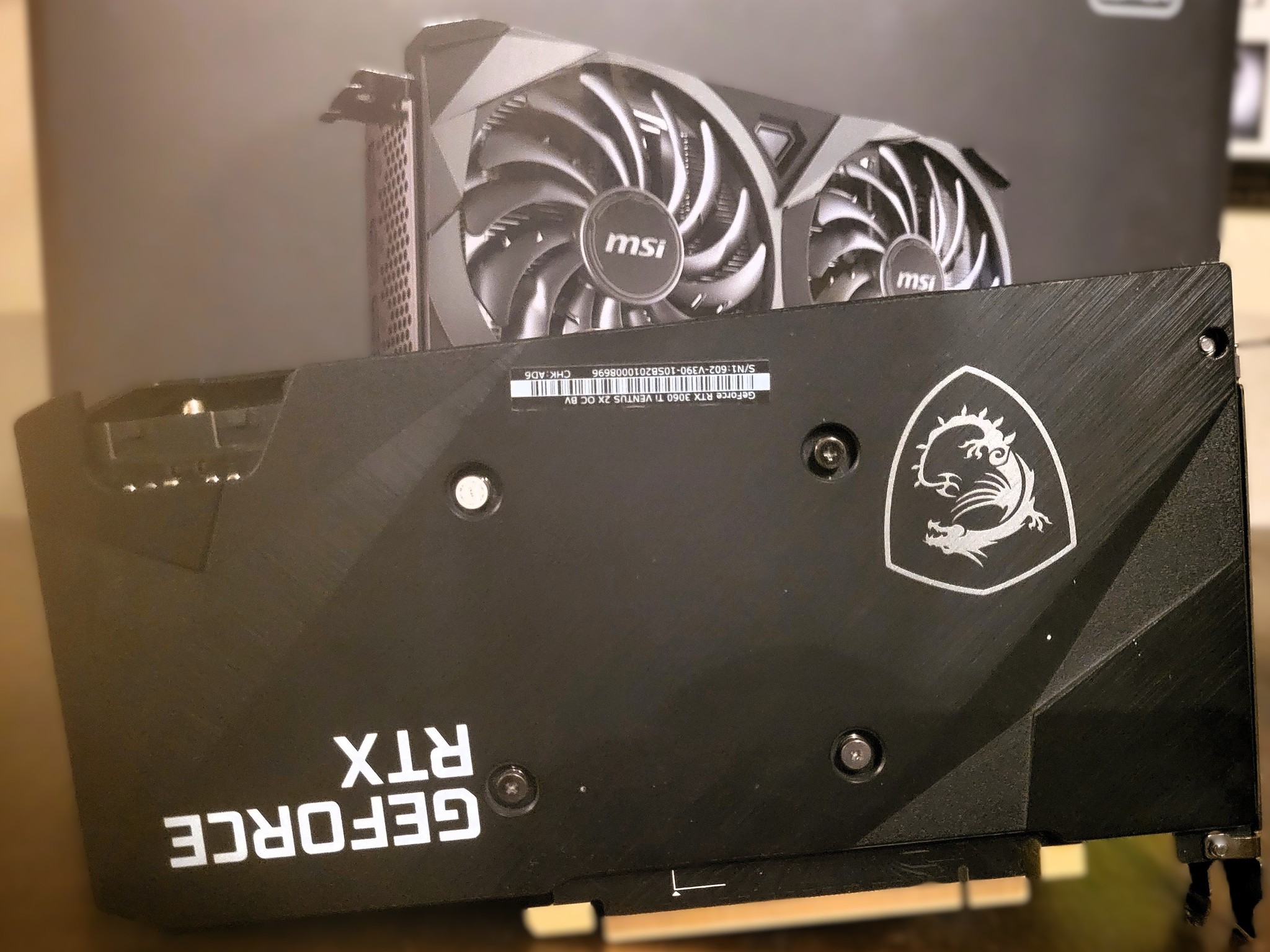 Used - MSI GeForce RTX 3060 Ti Ventus 2X OC Edition