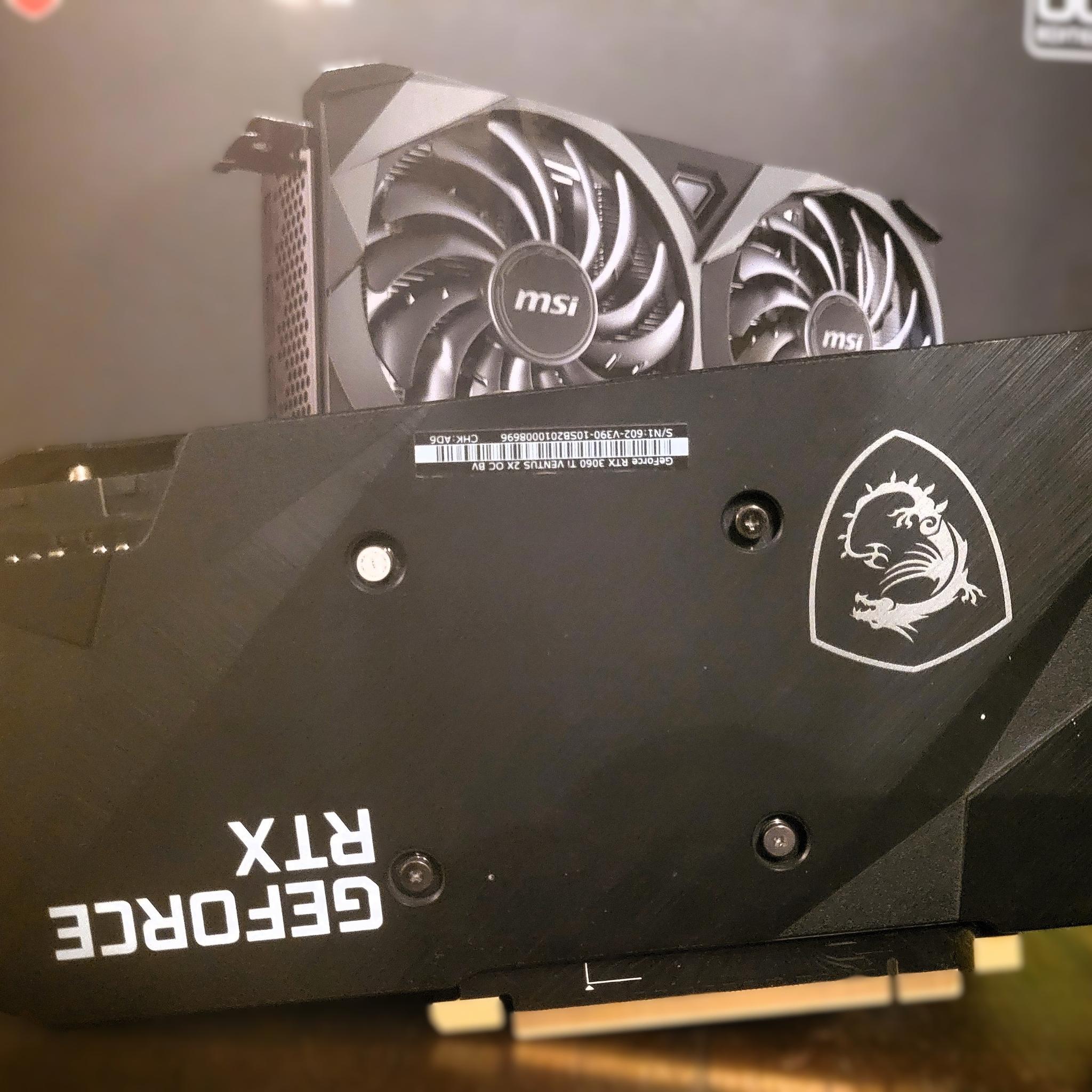 Used - MSI GeForce RTX 3060 Ti Ventus 2X OC Edition