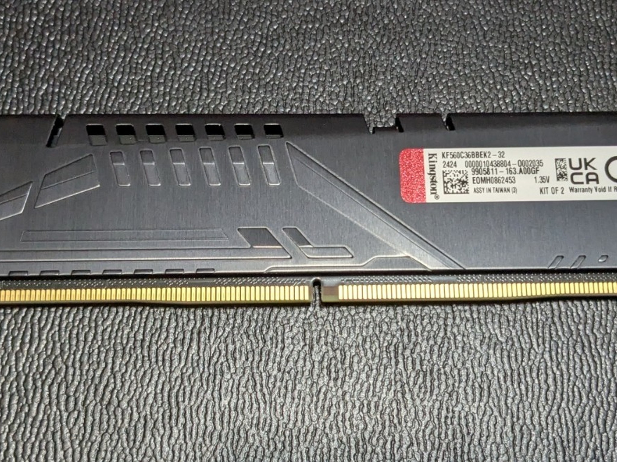 Kingston Fury 16GB DDR5 6000 CL36