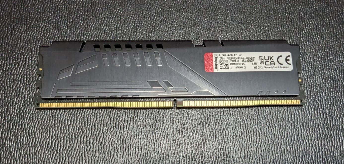 Kingston Fury 16GB DDR5 6000 CL36
