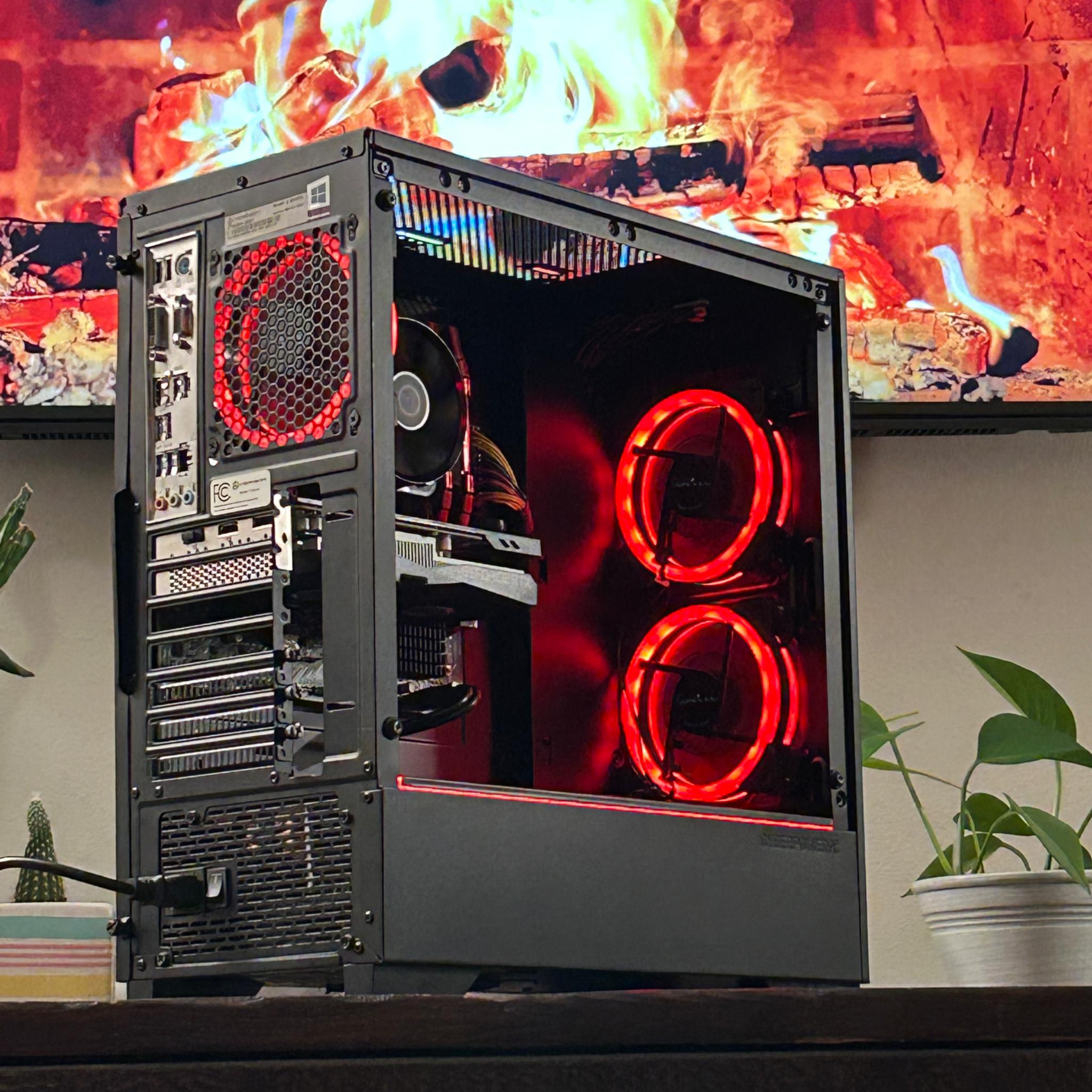 🔥🔥RTX GAMING PC🔥🔥 Budget Custom 🔥🔥 Ryzen 3 2300x |RTX 3050|16gb DDR4 RAM| 1.25TB SSD & HDD|RGB