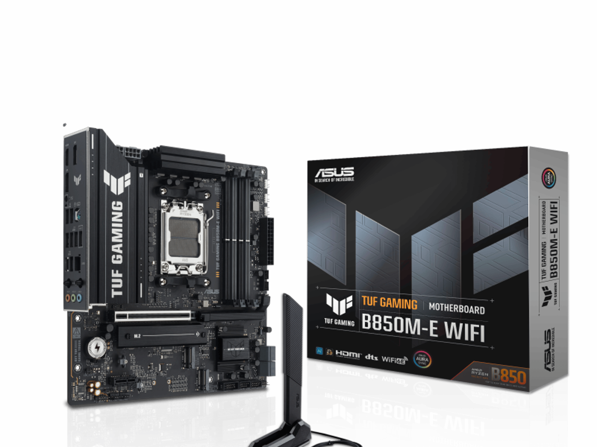 🛡️ ASUS TUF GAMING B850M-E WIFI | AM5 Micro ATX Motherboard