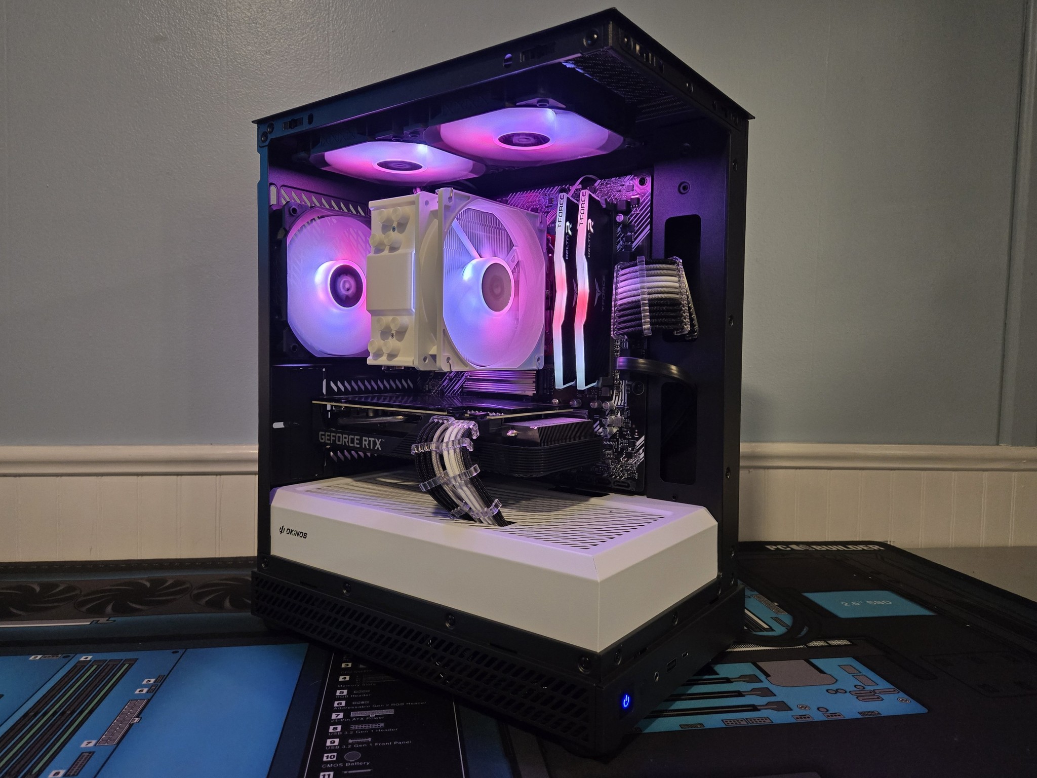 🖥️Player 1 1080p Gaming PC🖥️ |Ryzen 5 5500|RTX 3060 TI 8GB|16GB DDR4|1TB SSD|Wifi/BT|Win 11 Pro🖥️