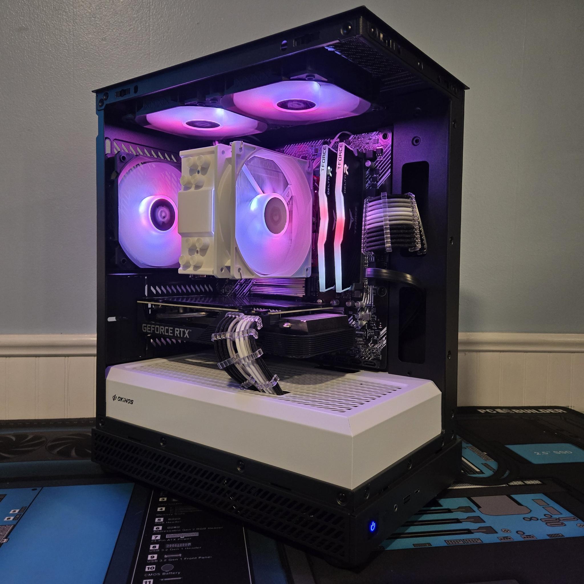 🖥️Player 1 1080p Gaming PC🖥️ |Ryzen 5 5500|RTX 3060 TI 8GB|16GB DDR4|1TB SSD|Wifi/BT|Win 11 Pro🖥️