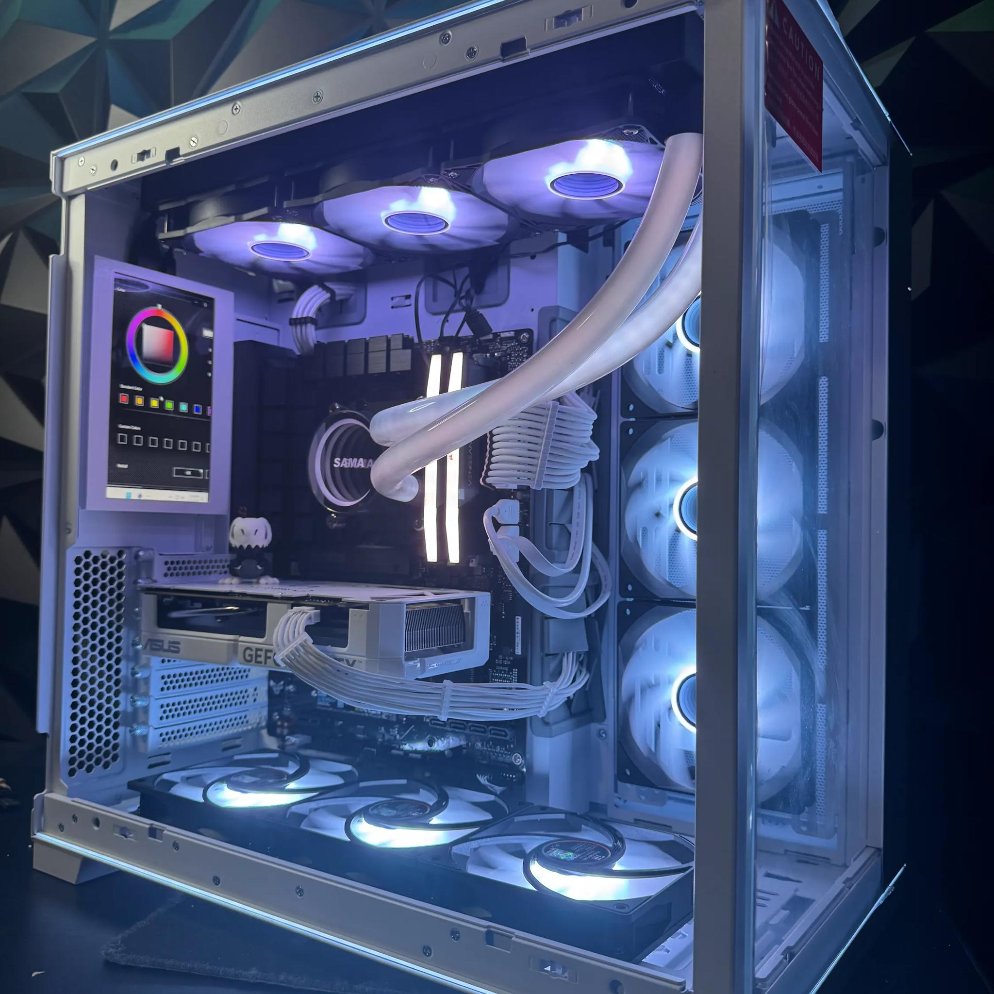 👑Big Daddy Super👑| Ryzen 7 9800X3D | RTX 4070 Super| 32 GB DDR5 | 3.25 TB NVME|1200W Corsair PSU