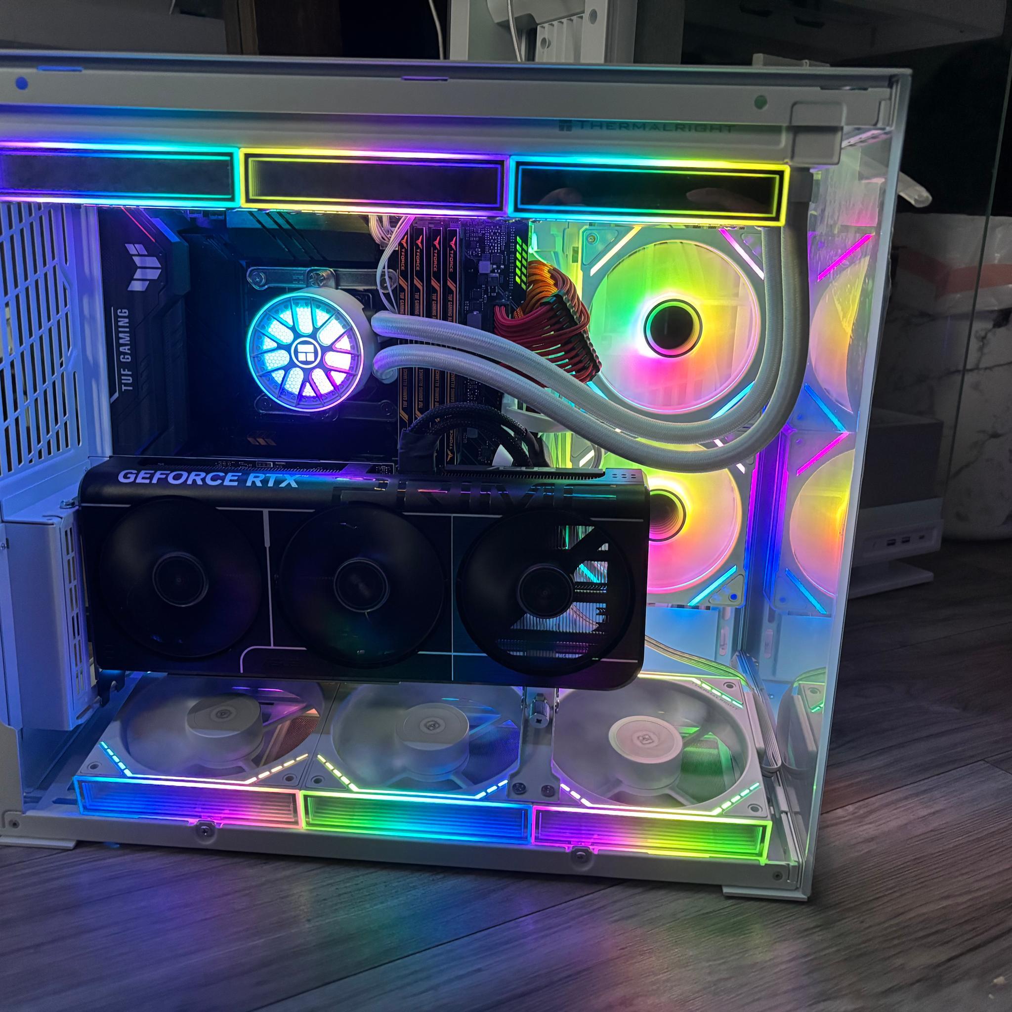 🔥 White RGB Gaming PC | Intel i9-10900K | RTX 5070 | 32GB RAM