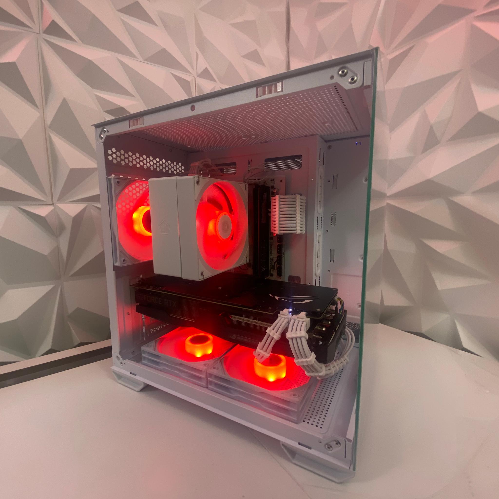 🎅🎅 White Elite Build – Ryzen 5 3500X + RTX 2060 Super 8GB | 1080p/1440p High FPS Ready